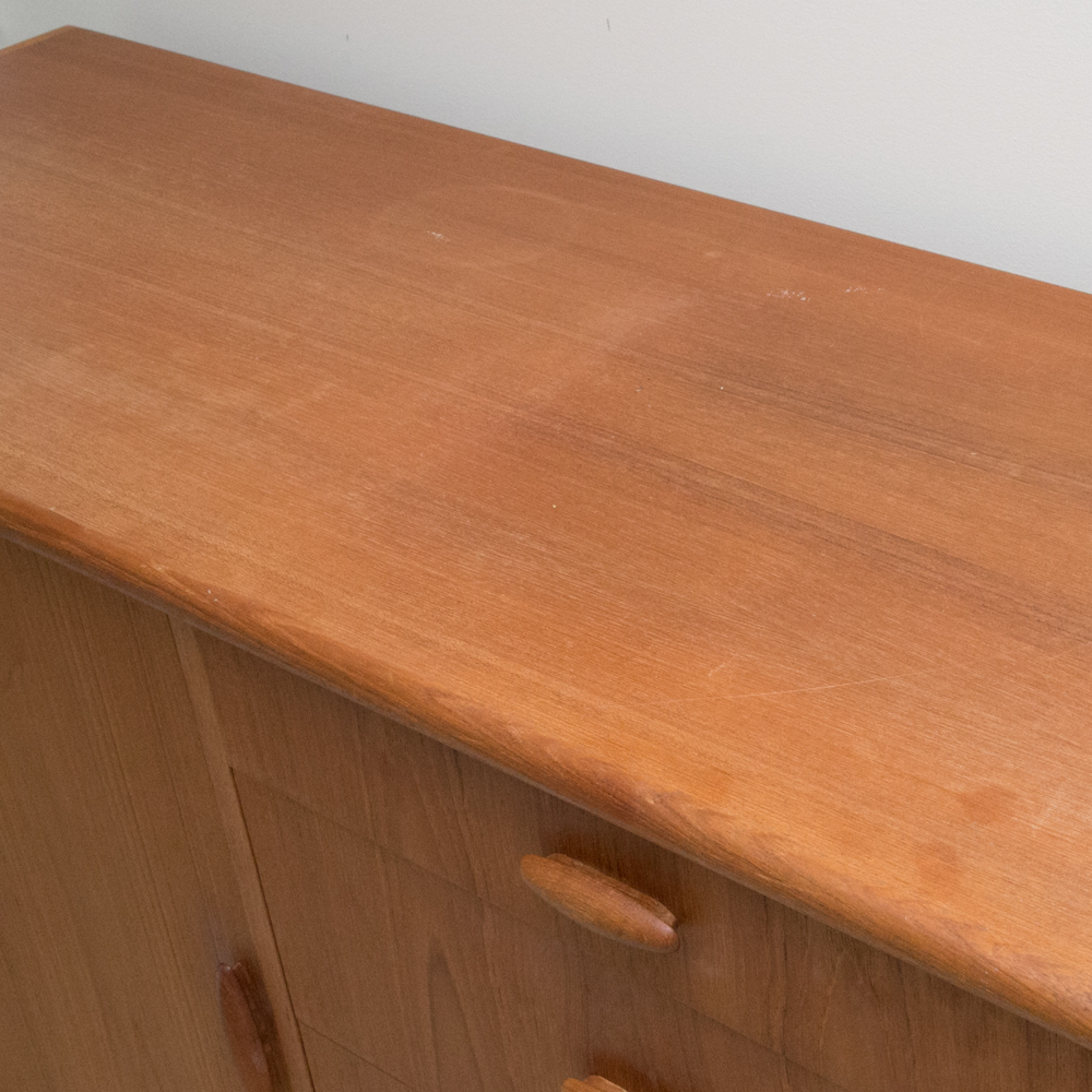 Danish Modern Teak Dresser by Dyrlund