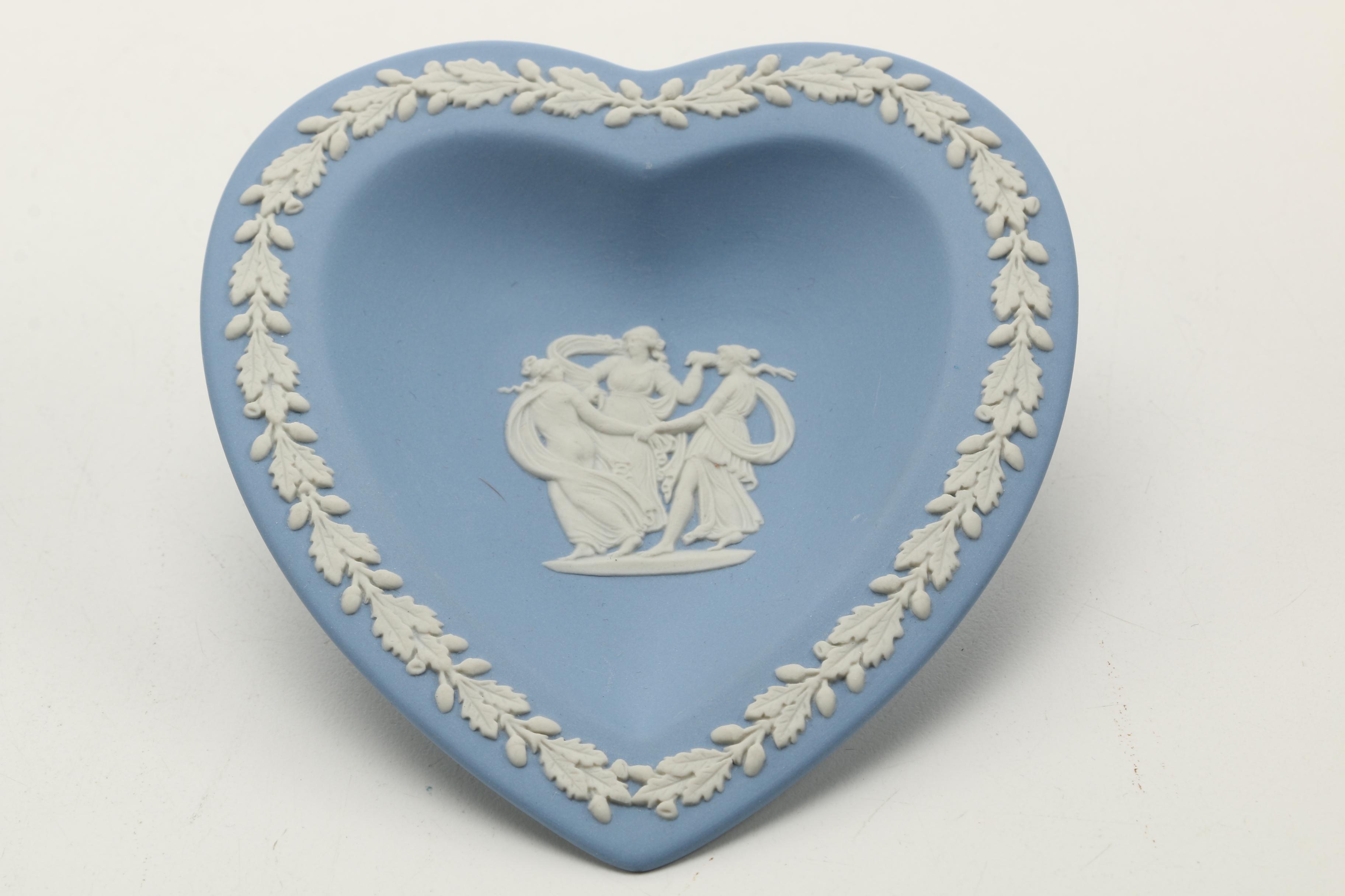 Wedgwood Jasperware in Dark Blue and Wedgwood Blue