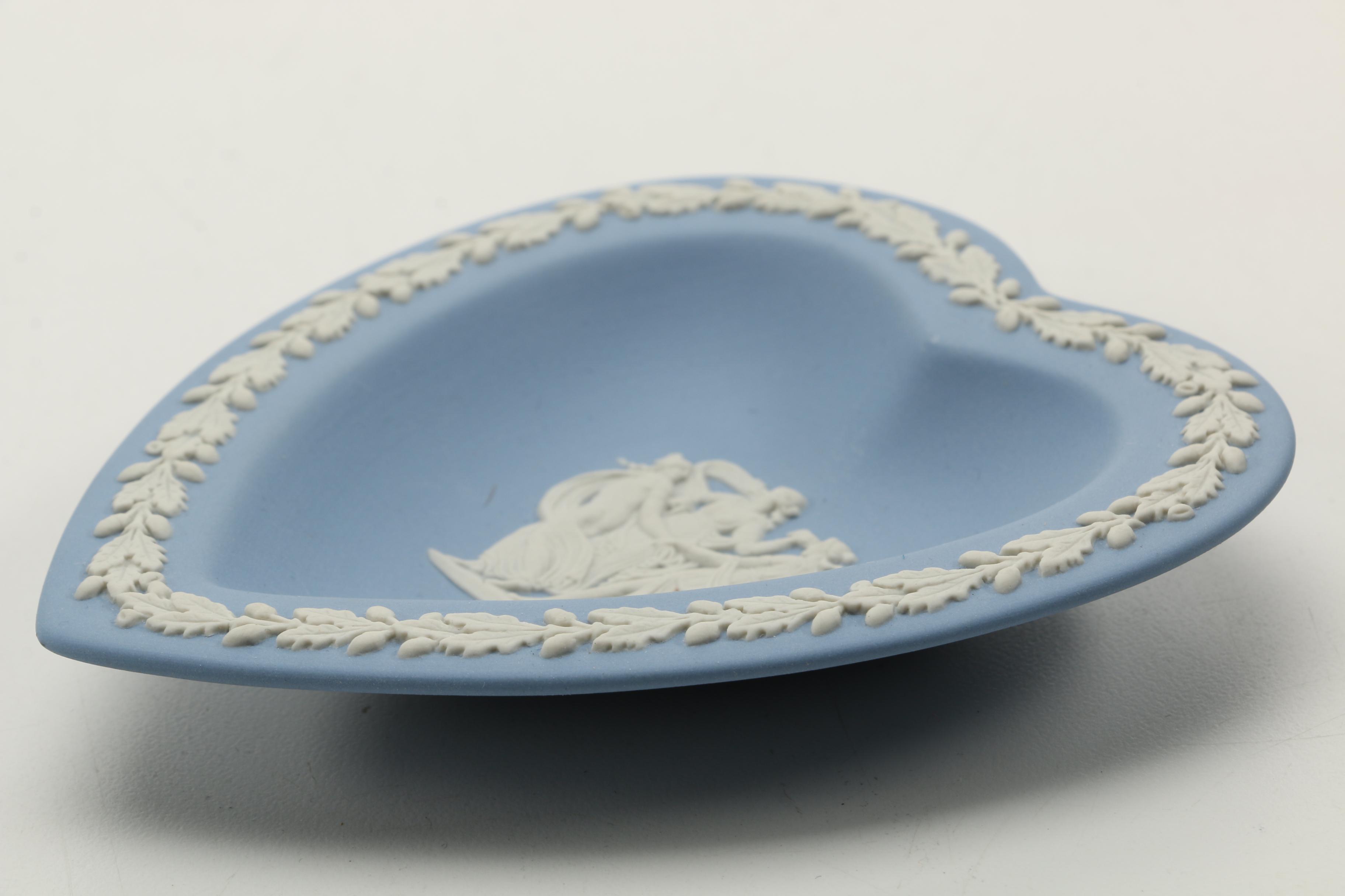 Wedgwood Jasperware in Dark Blue and Wedgwood Blue