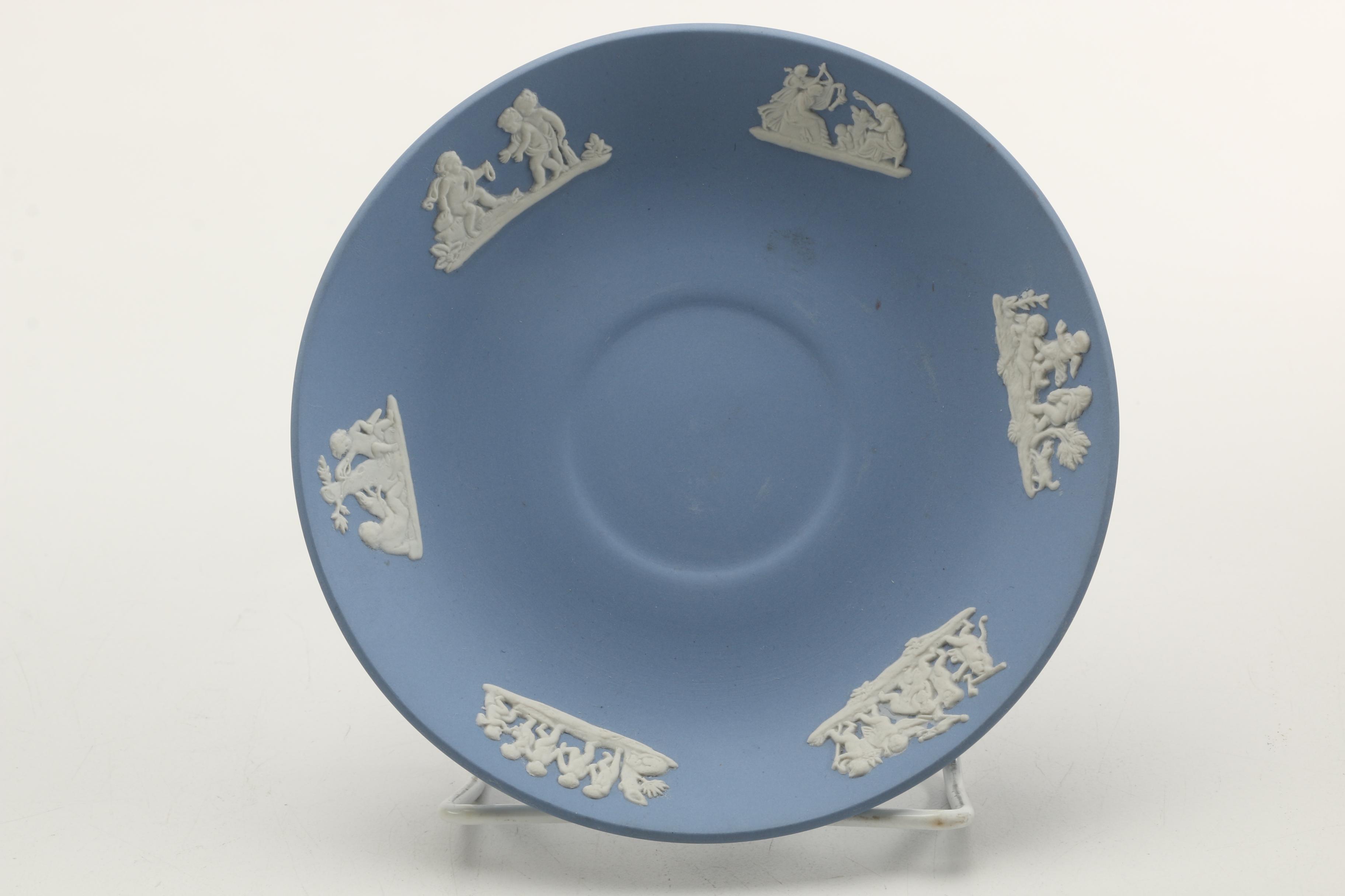 Wedgwood Jasperware in Dark Blue and Wedgwood Blue