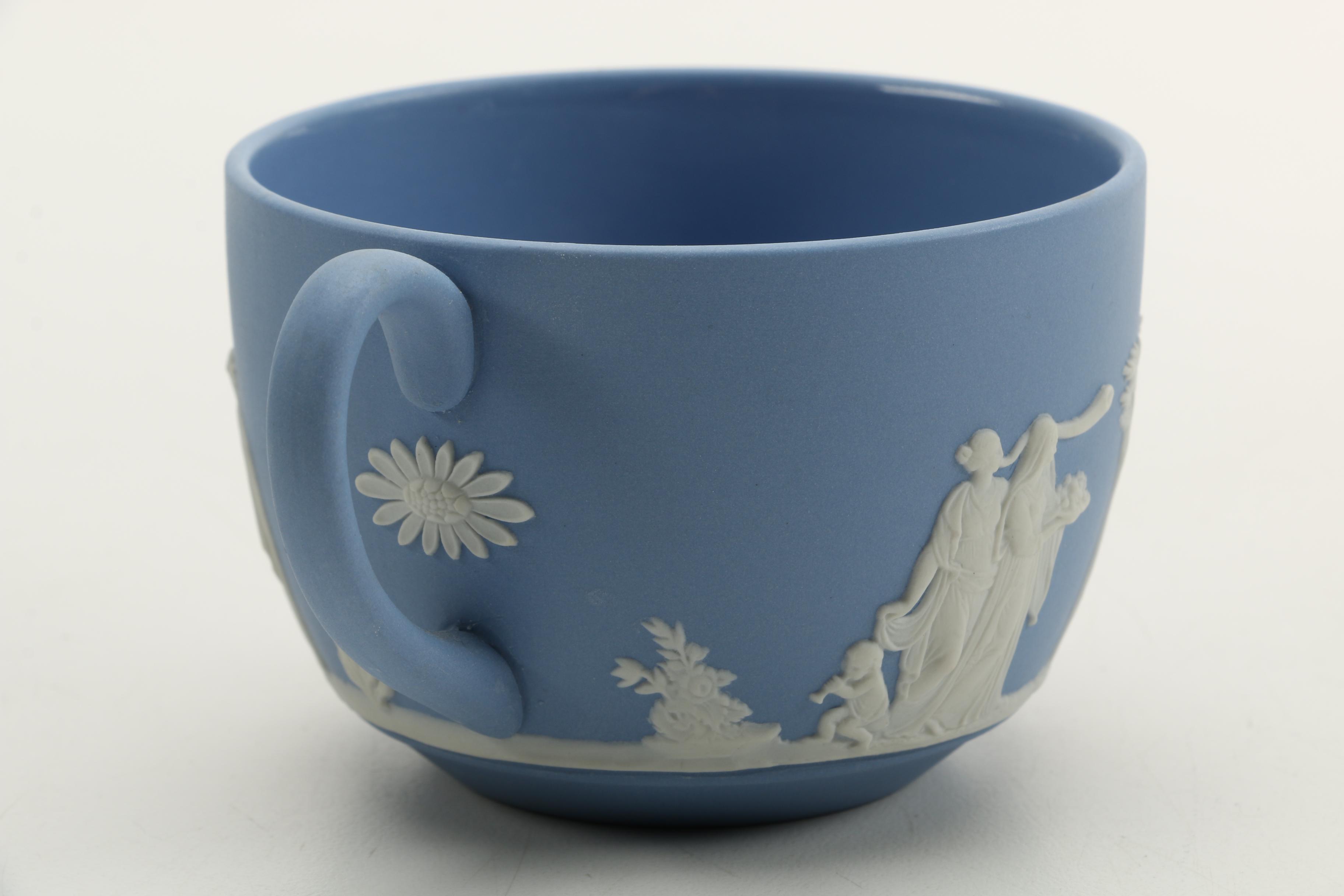 Wedgwood Jasperware in Dark Blue and Wedgwood Blue
