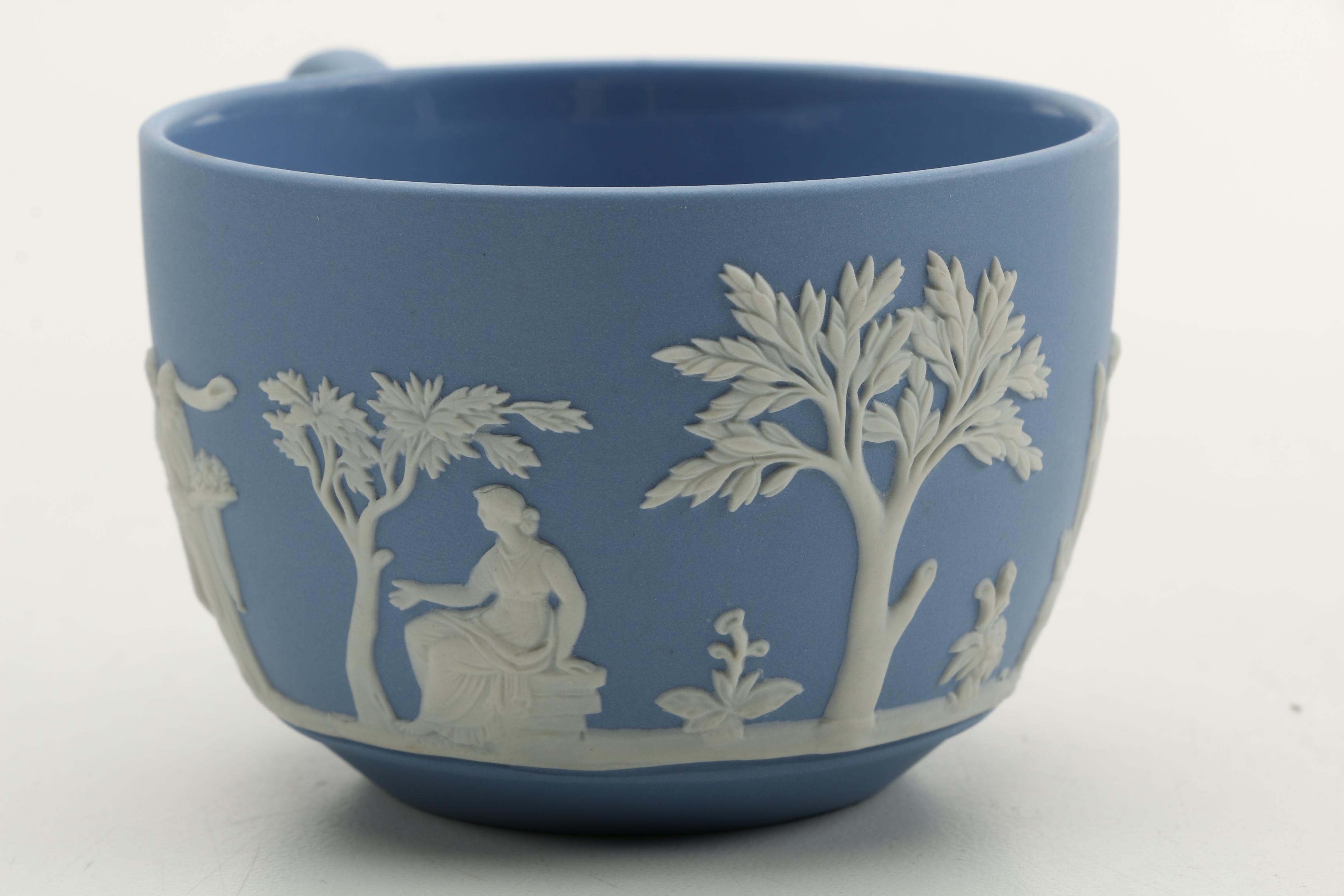 Wedgwood Jasperware in Dark Blue and Wedgwood Blue
