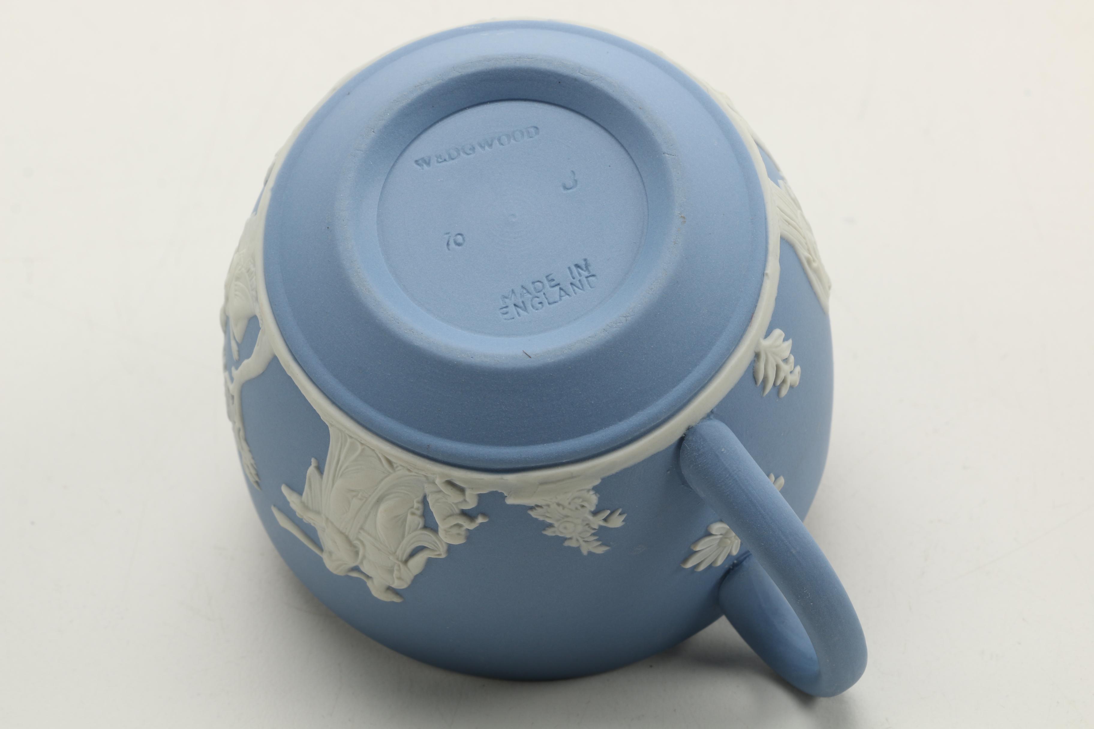 Wedgwood Jasperware in Dark Blue and Wedgwood Blue