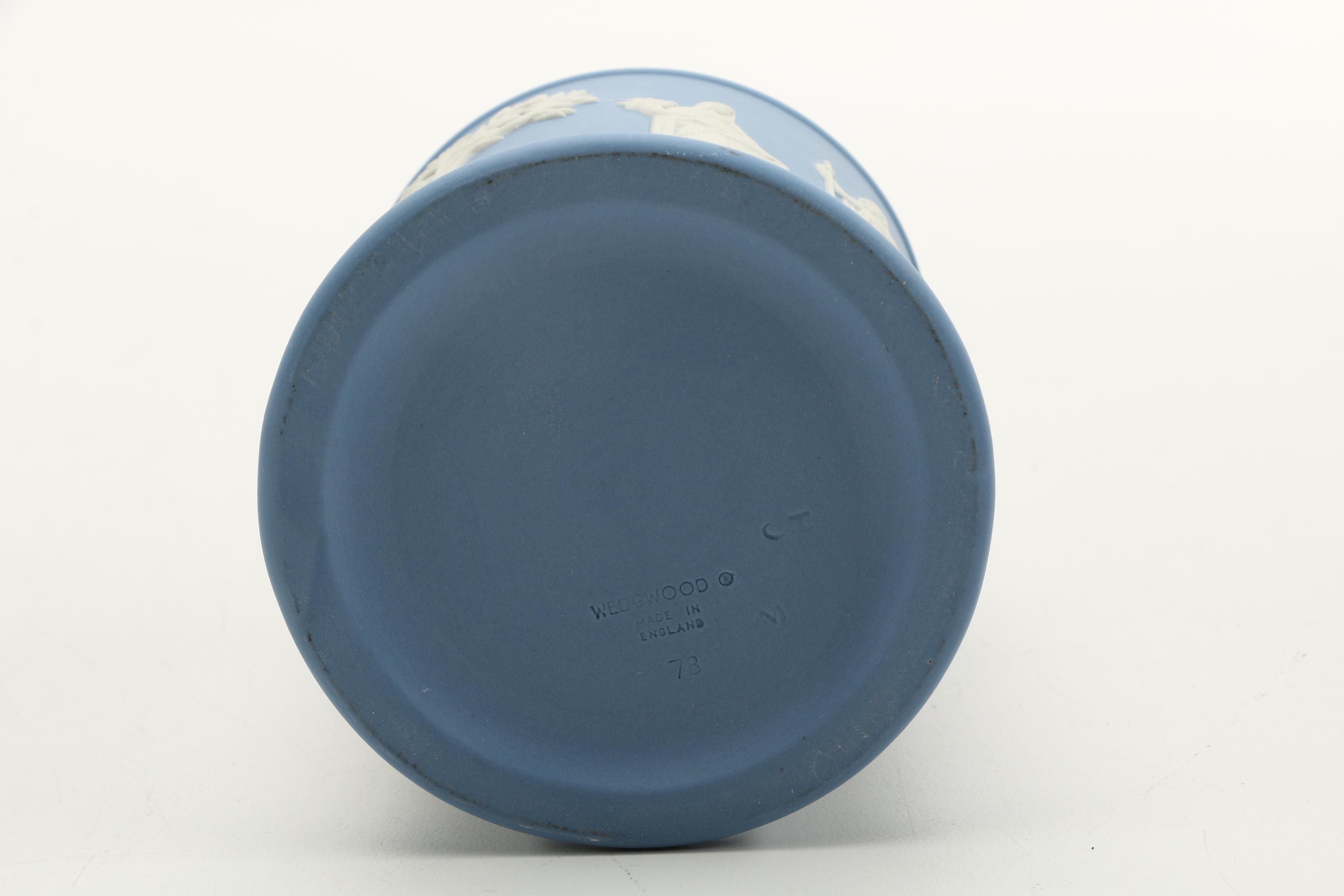 Wedgwood Jasperware in Dark Blue and Wedgwood Blue