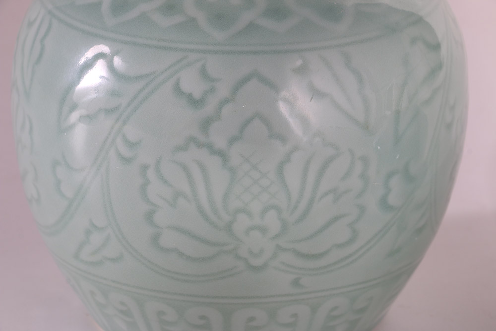 Chinese Celadon and Stoneware Vases