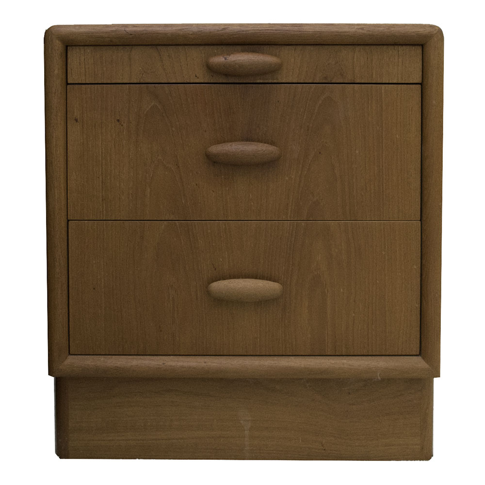 Danish Modern Teak Nightstands by Dyrlund