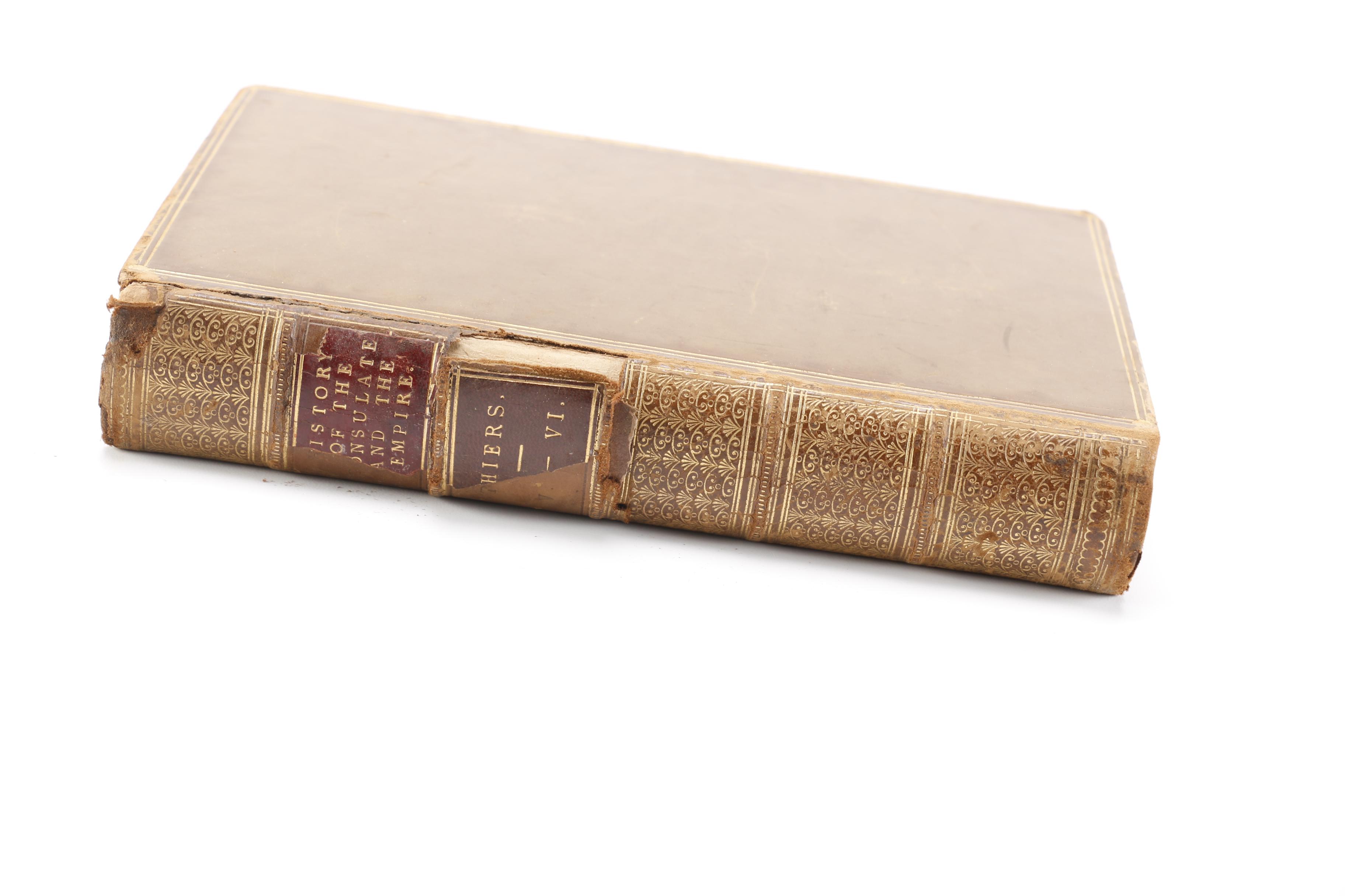 Mid-19th Century Volumes on the History of the Napoleonic Empire