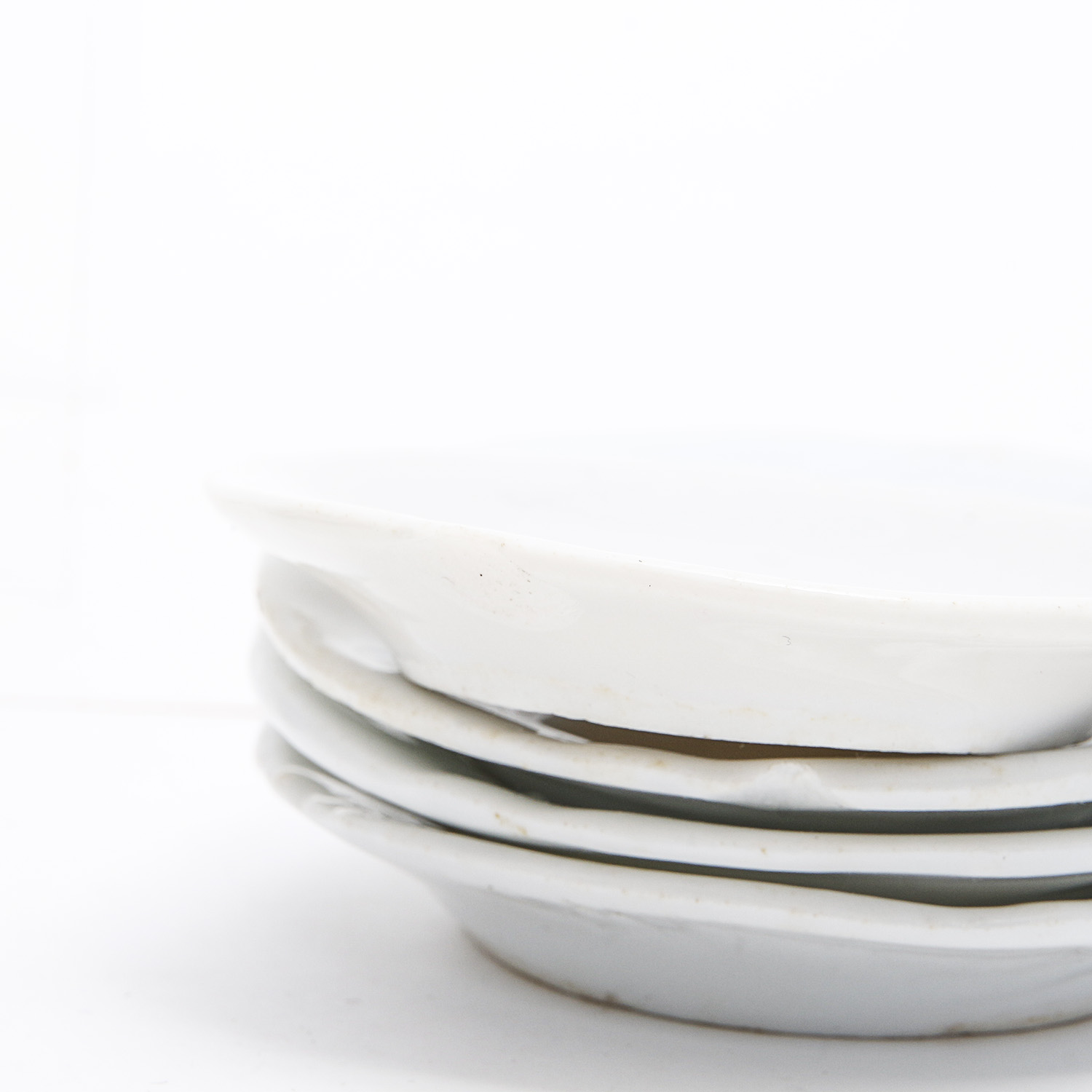 Blue and White Ceramic Items Including Miniature Tea Set