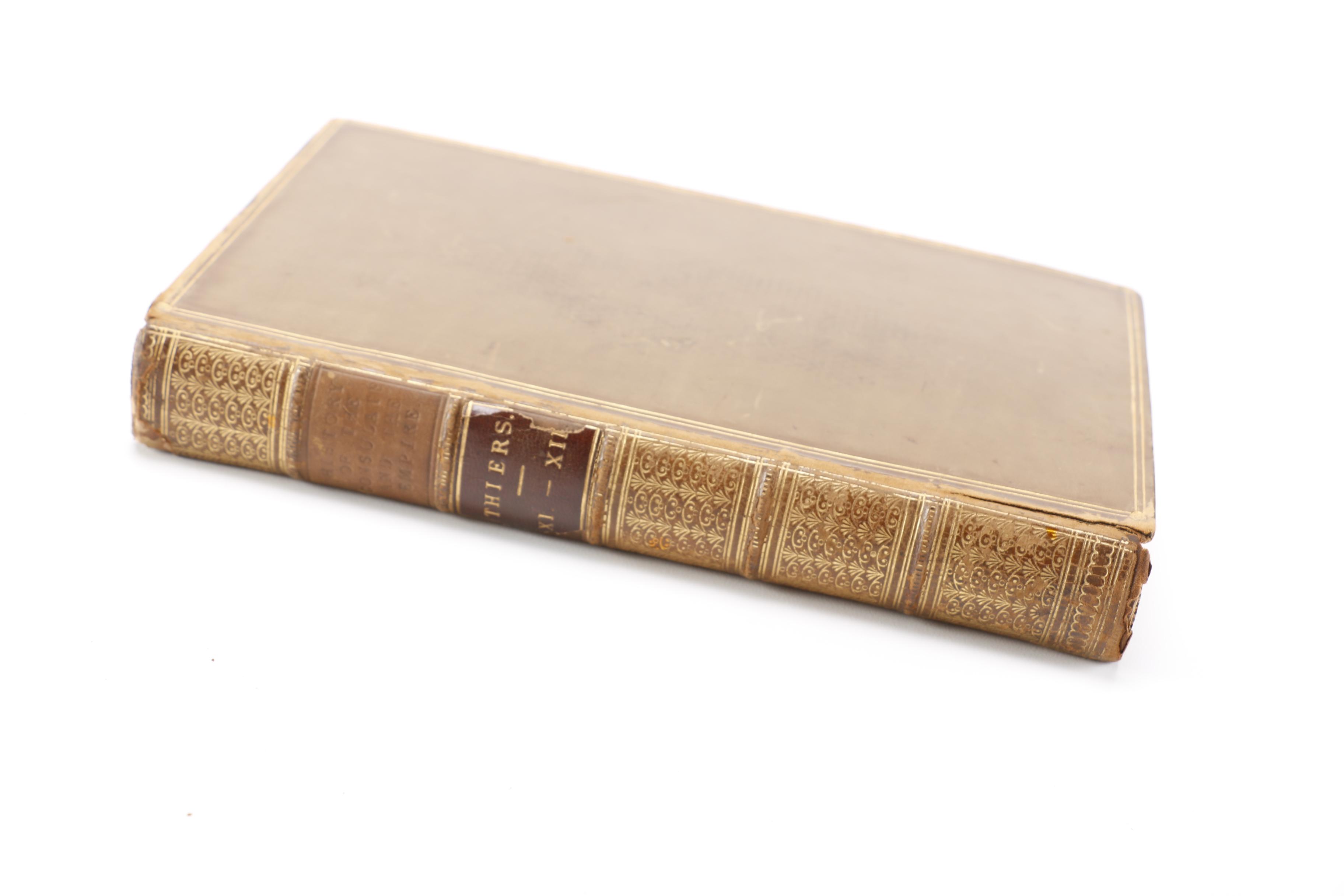 Mid-19th Century Volumes on the History of the Napoleonic Empire