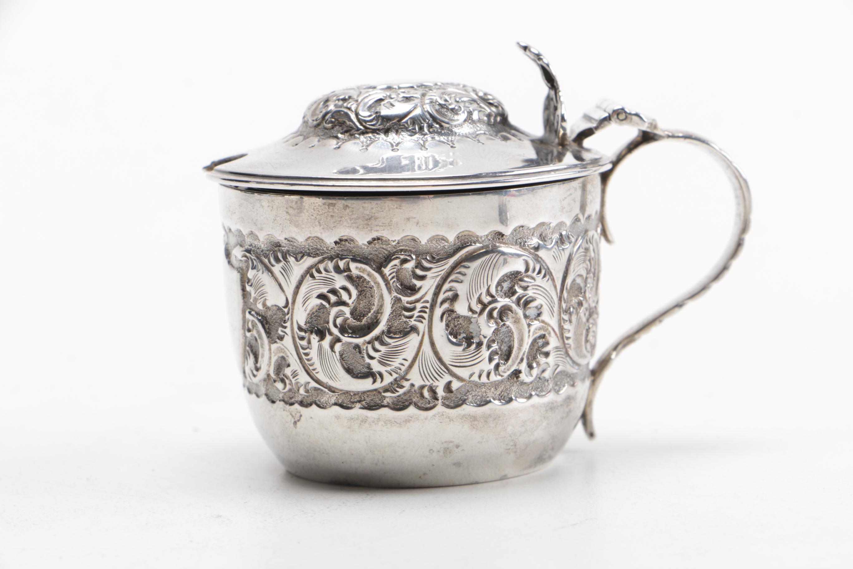 Charles Edwards London Sterling Miniature Serving Set