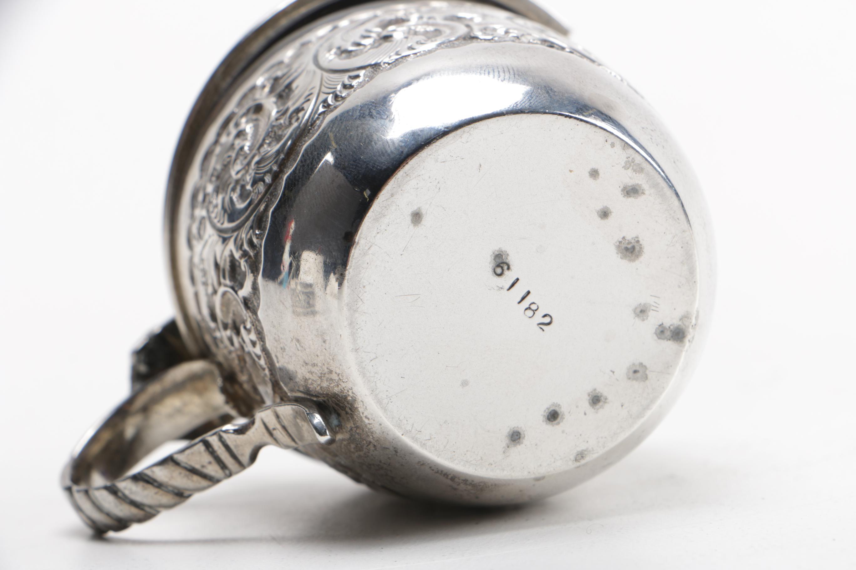 Charles Edwards London Sterling Miniature Serving Set