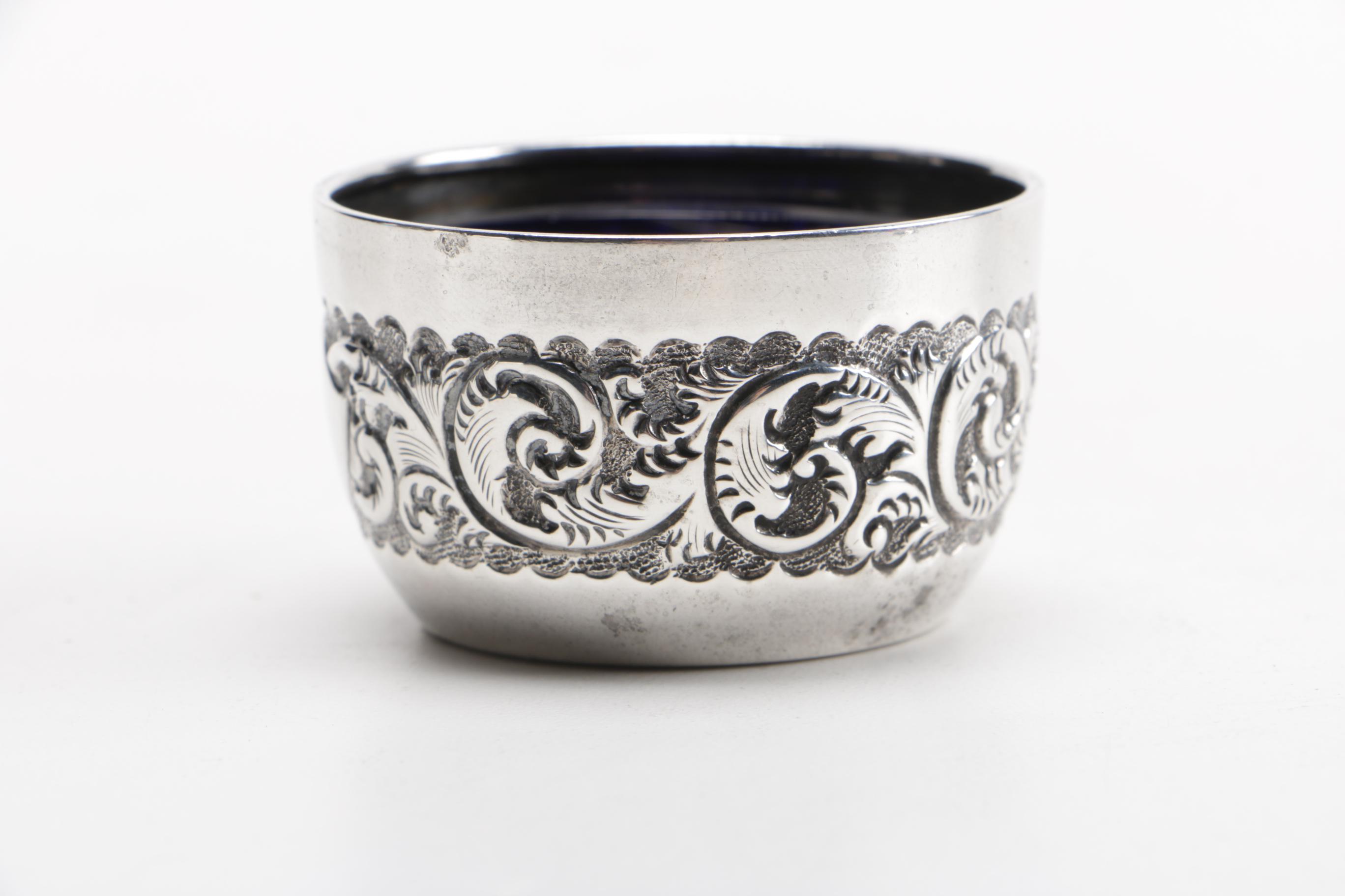 Charles Edwards London Sterling Miniature Serving Set