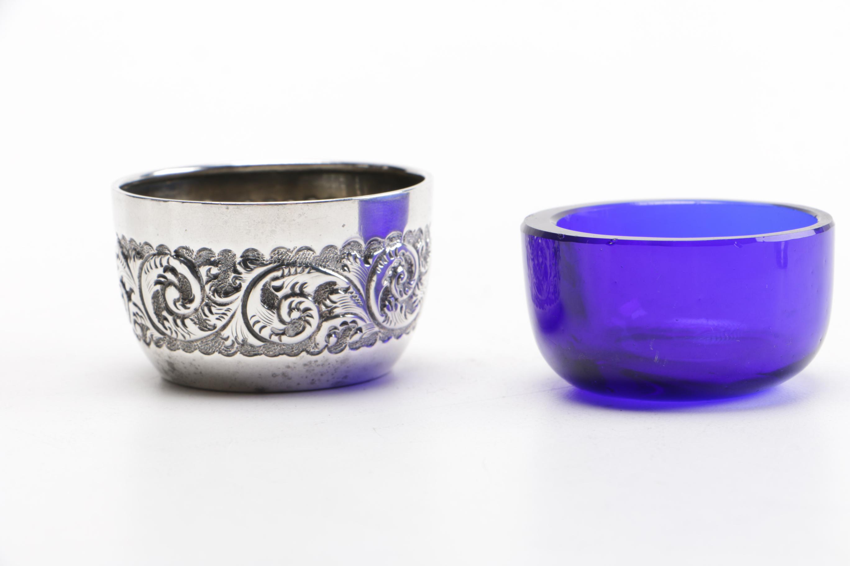 Charles Edwards London Sterling Miniature Serving Set