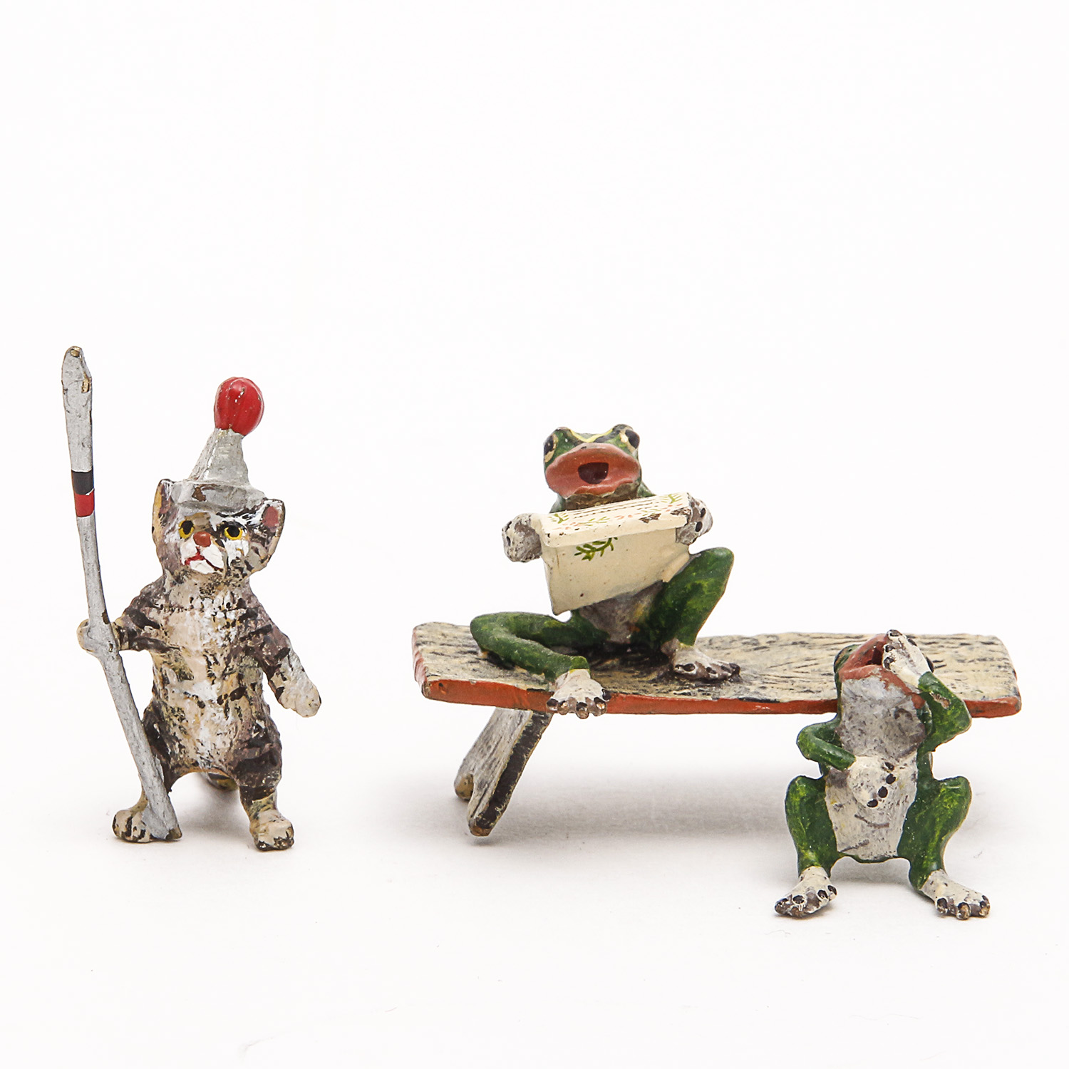 Hand Painted French Miniature Lead Figurines