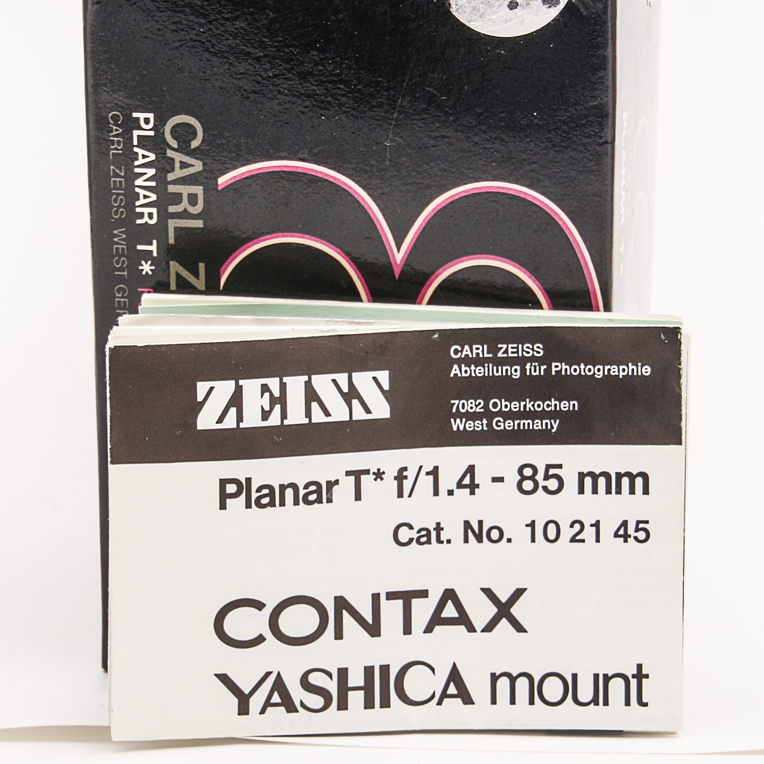 Carl Zeiss 85mm F1.4 Planar T Lens