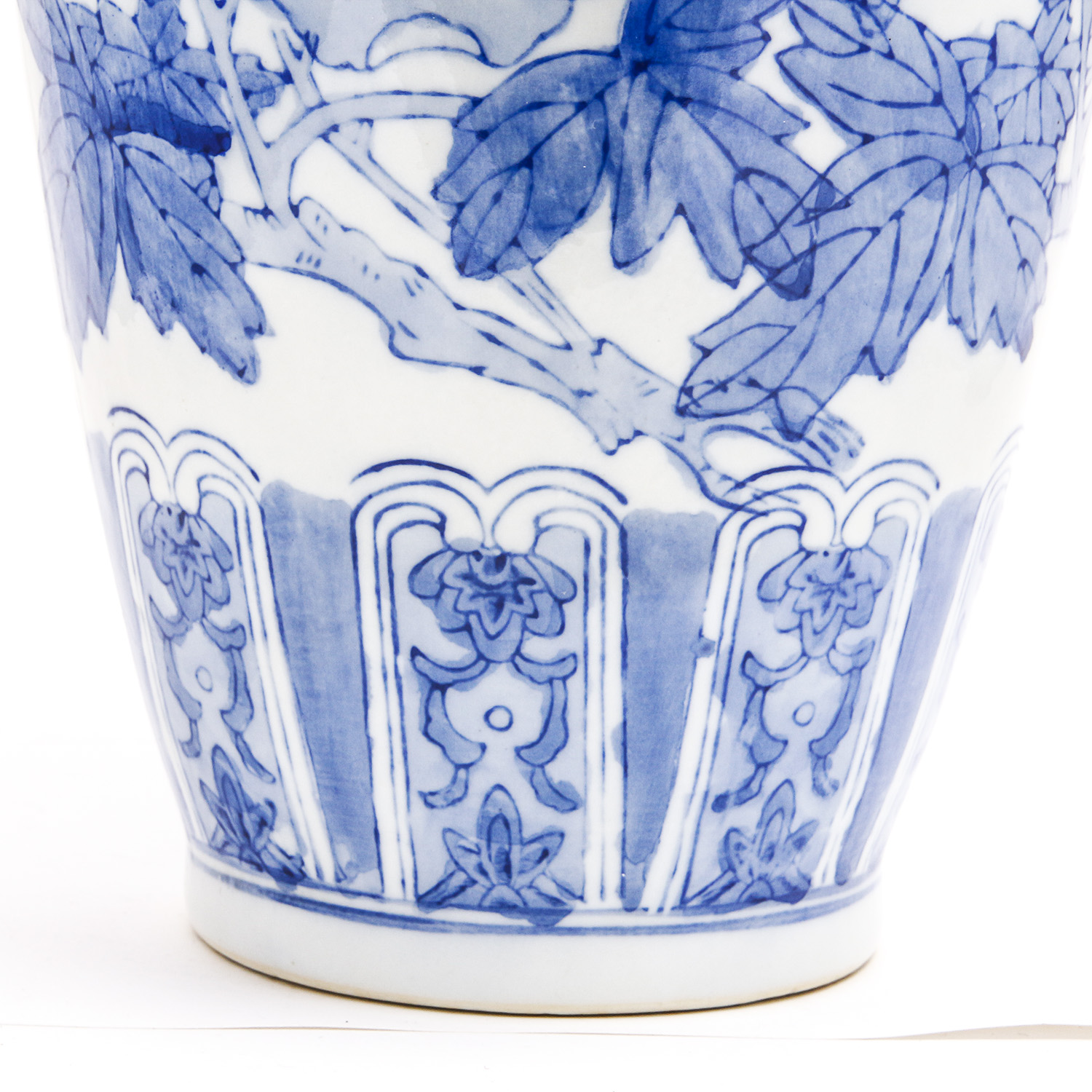 Pair of Blue and White Chinese Vases