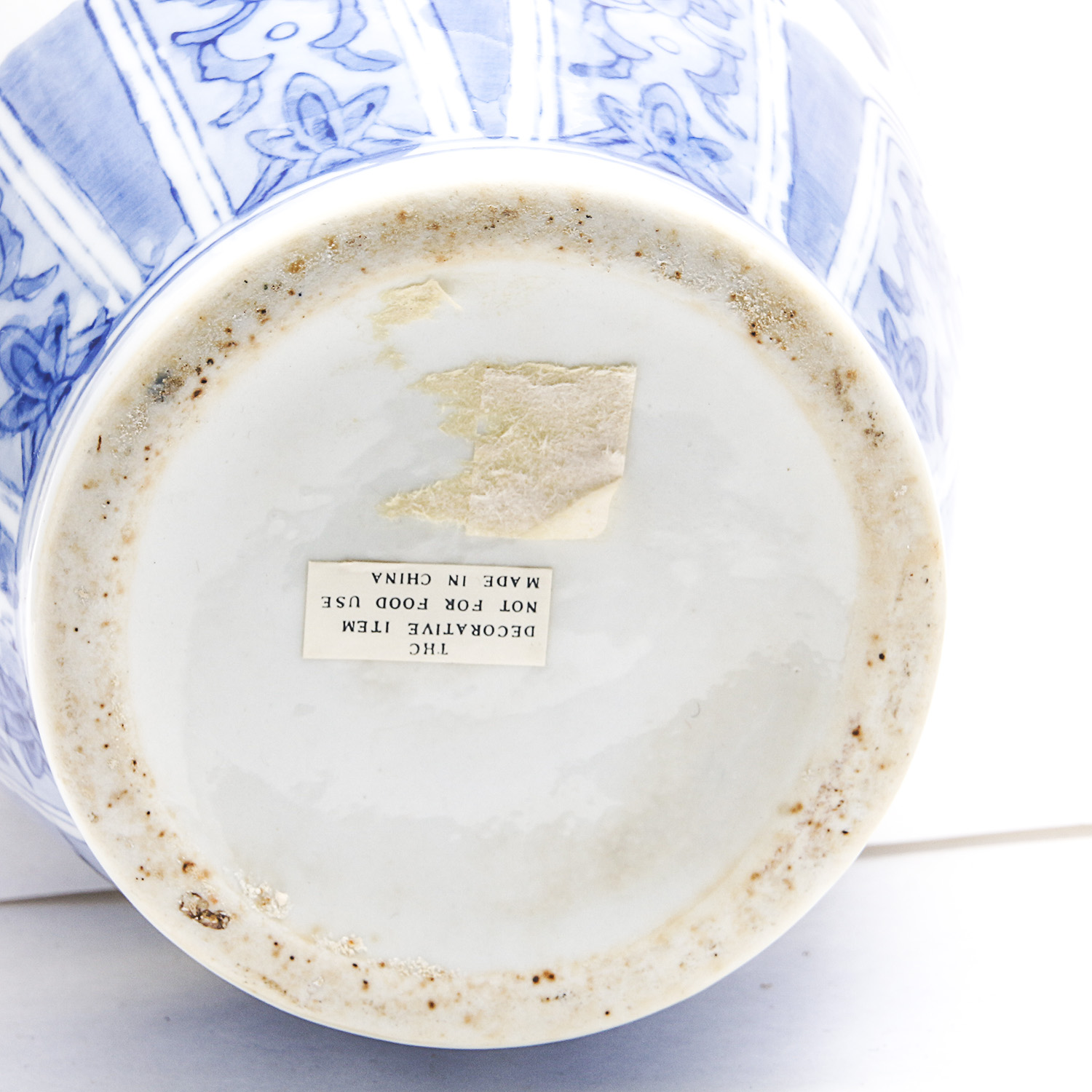 Pair of Blue and White Chinese Vases