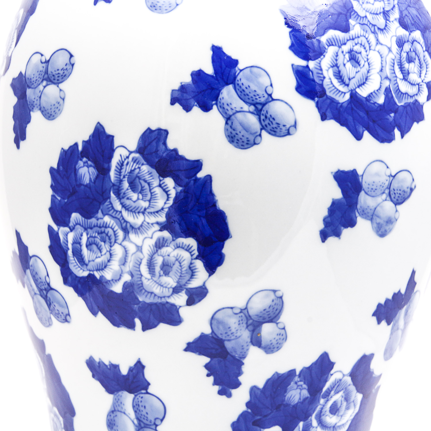 Pair of Blue and White Chinese Vases