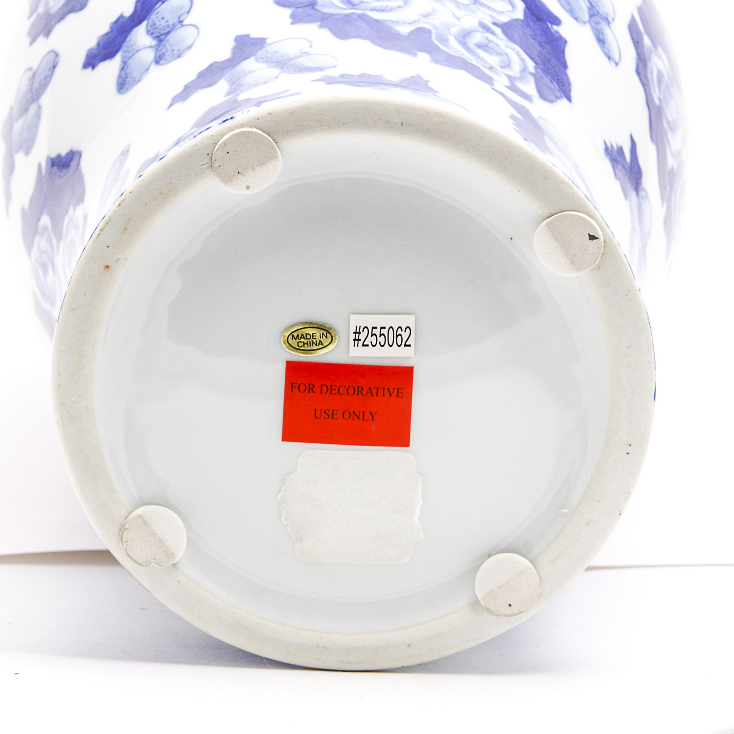 Pair of Blue and White Chinese Vases