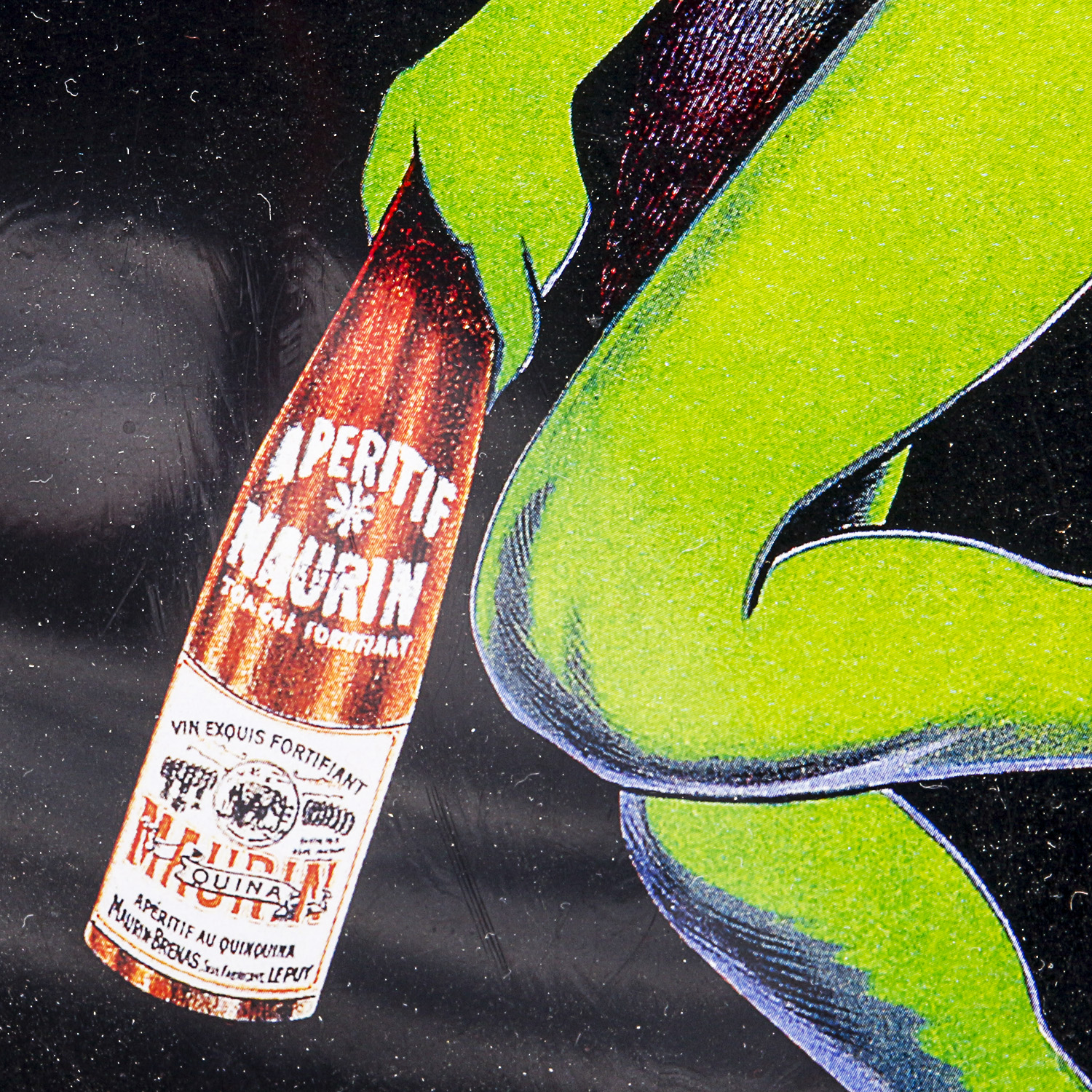 Reproduction Maurin Quina Liqueur Poster