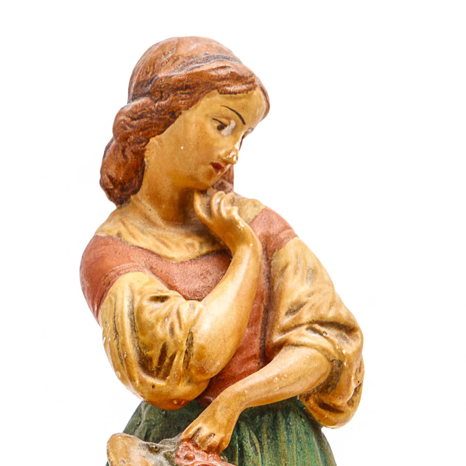 Pair of Antique Italian "Paste" Figurines