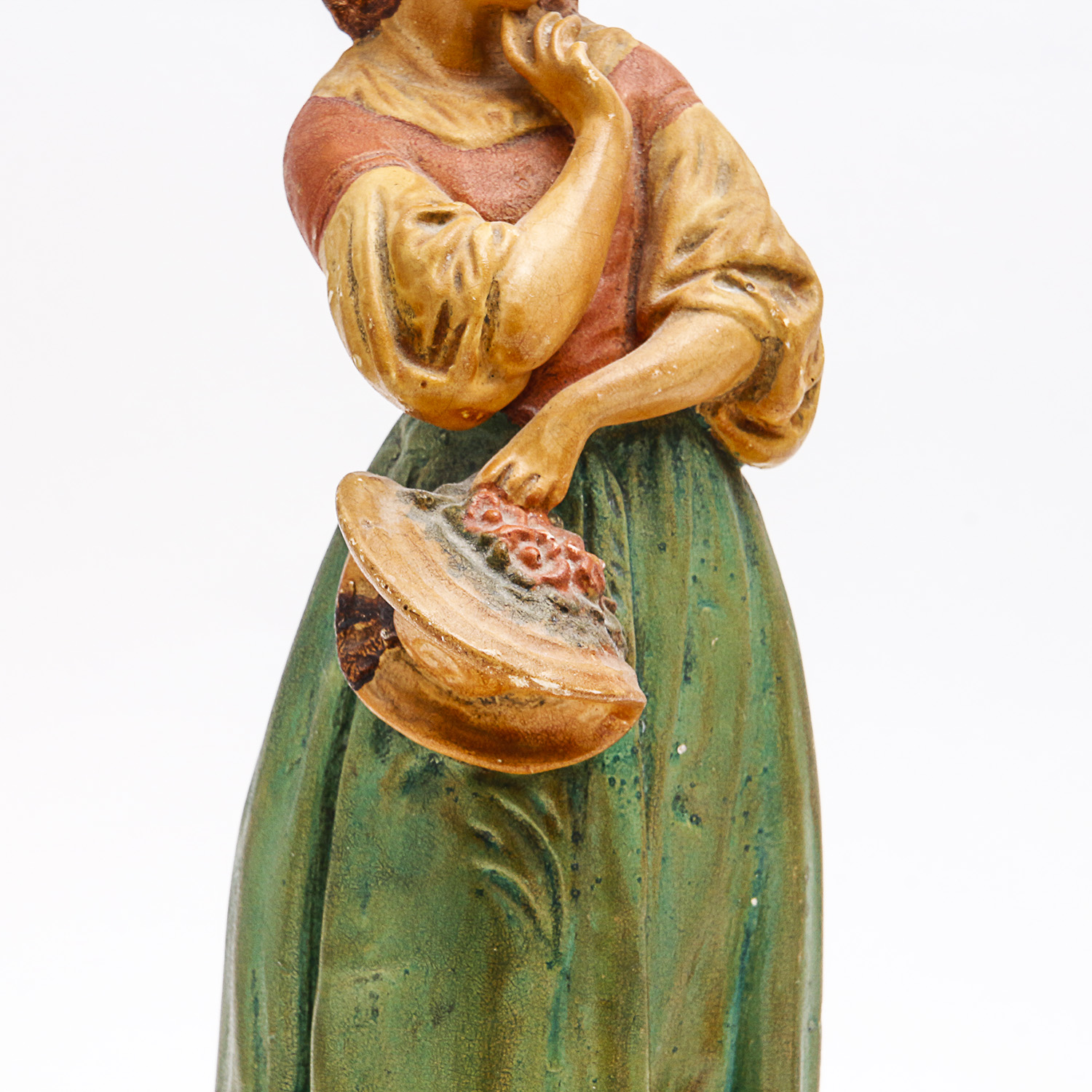 Pair of Antique Italian "Paste" Figurines