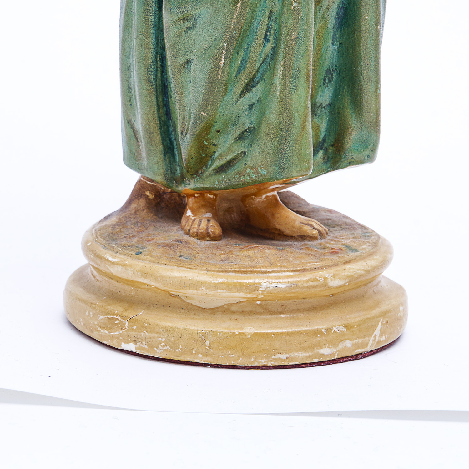 Pair of Antique Italian "Paste" Figurines