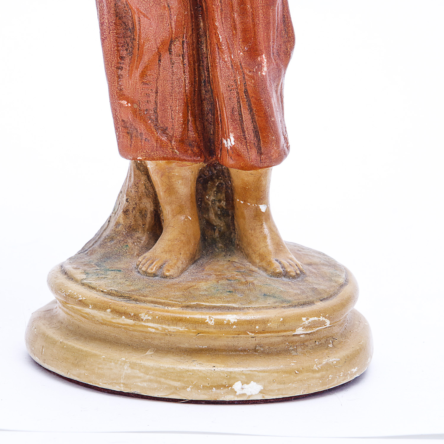 Pair of Antique Italian "Paste" Figurines