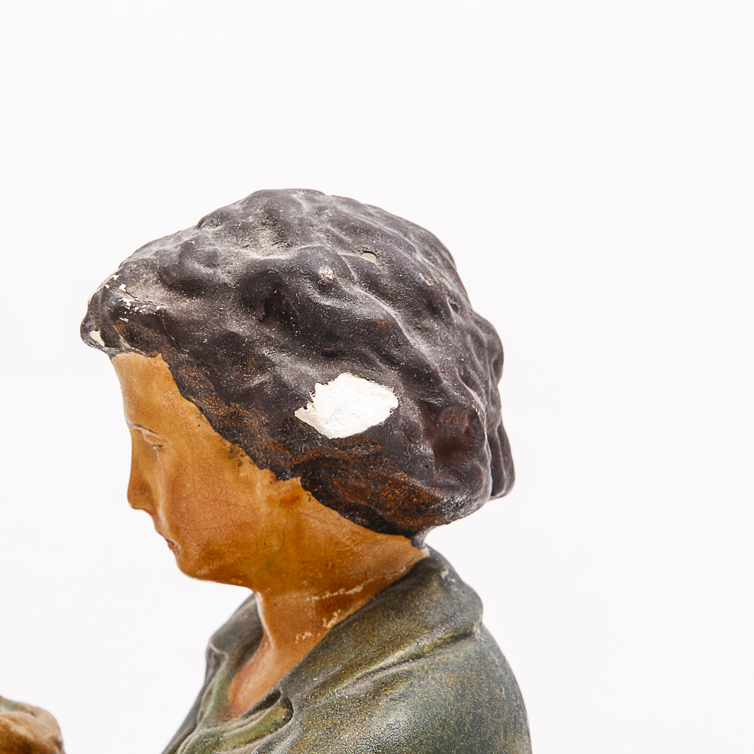 Pair of Antique Italian "Paste" Figurines