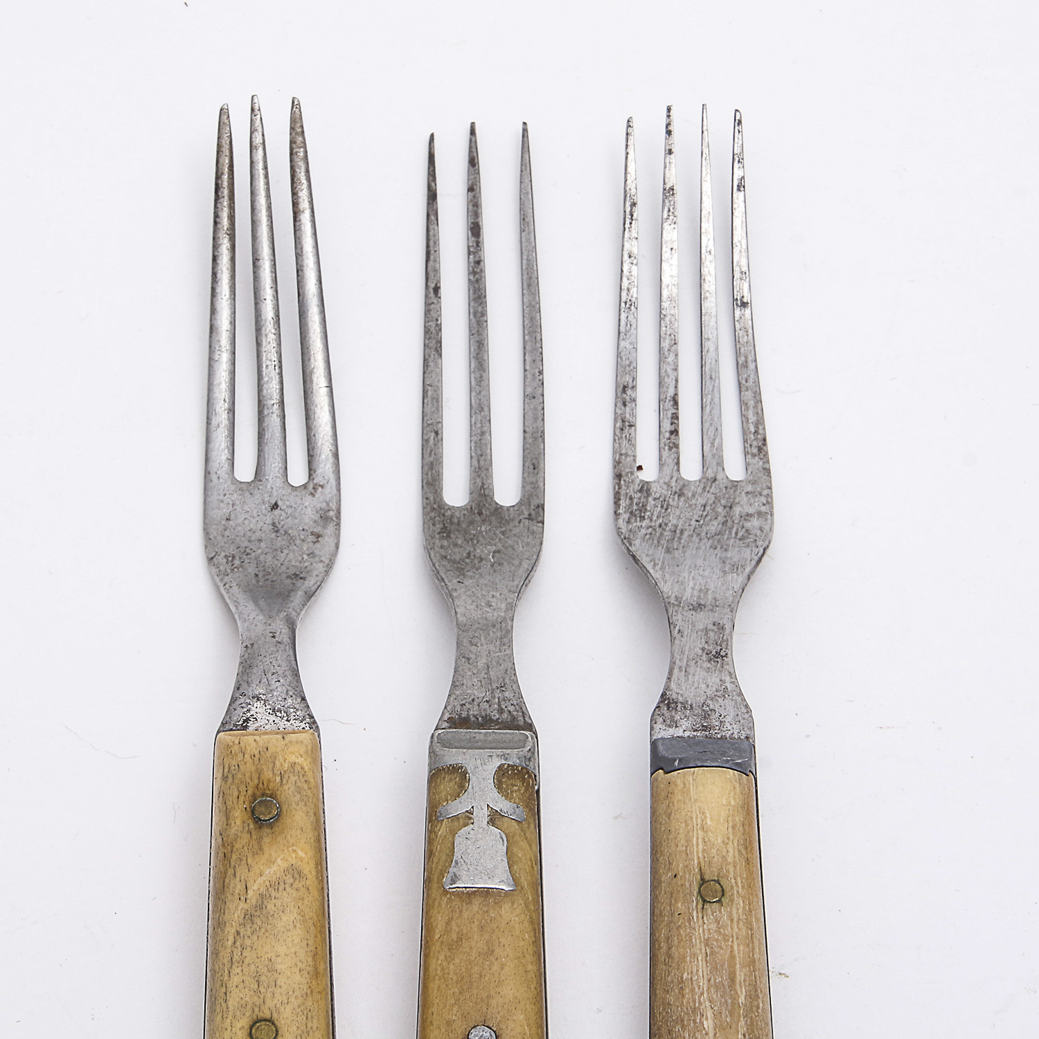 Collection of Antique Flatware including Horn Handled