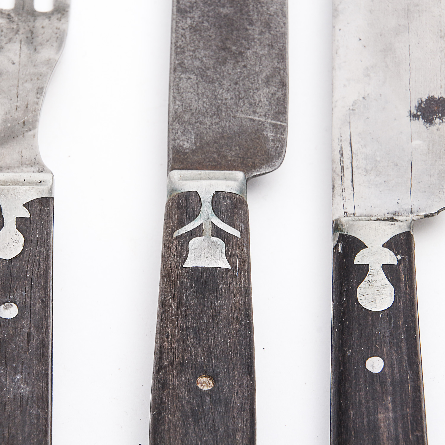 Collection of Antique Flatware including Horn Handled