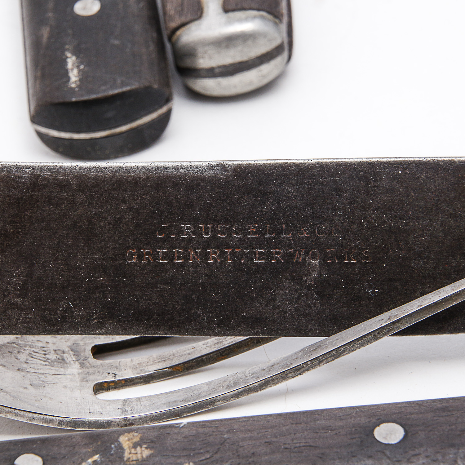 Collection of Antique Flatware including Horn Handled