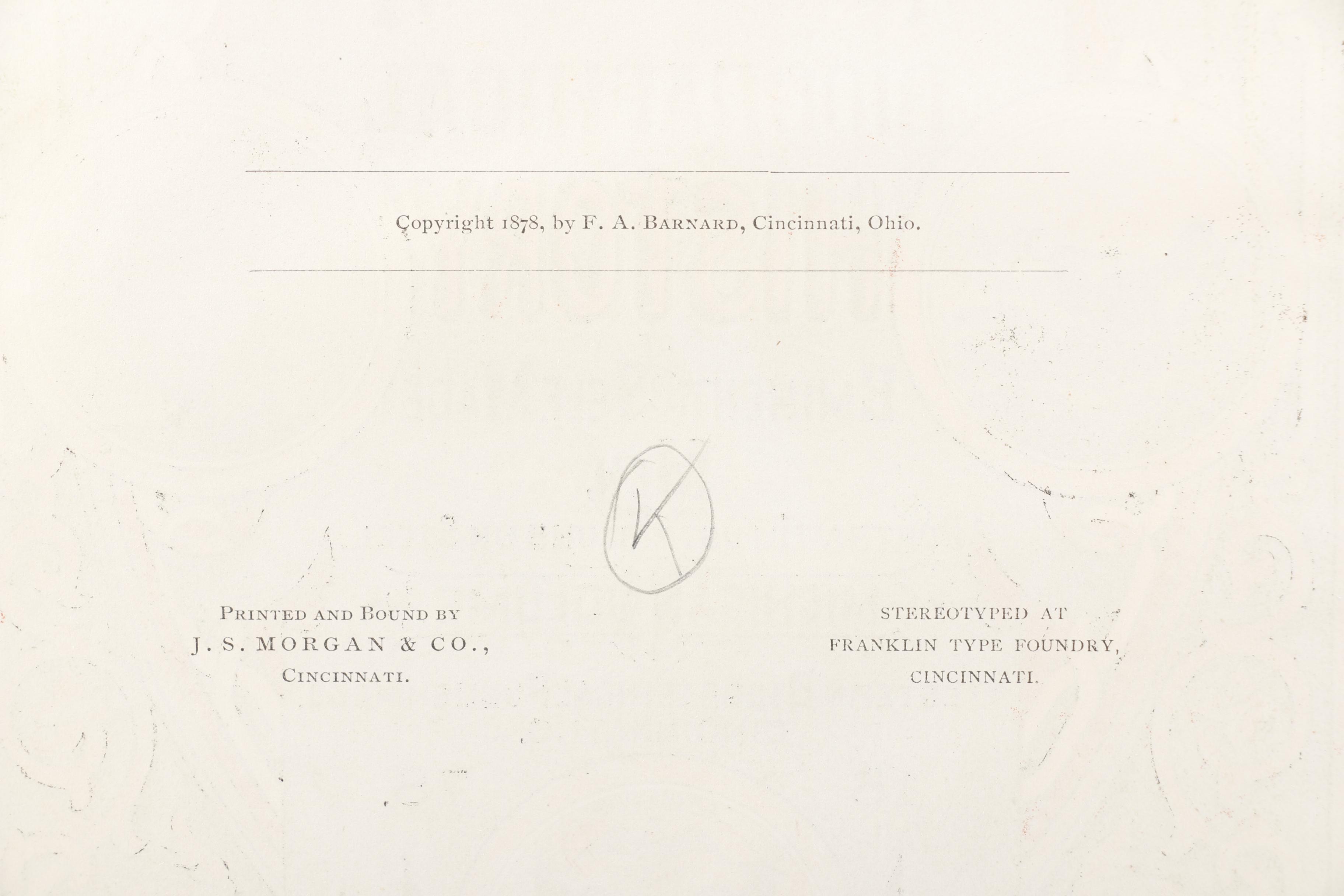 1878 Part Four of "Biographical History of Eminent and Self Made Men"