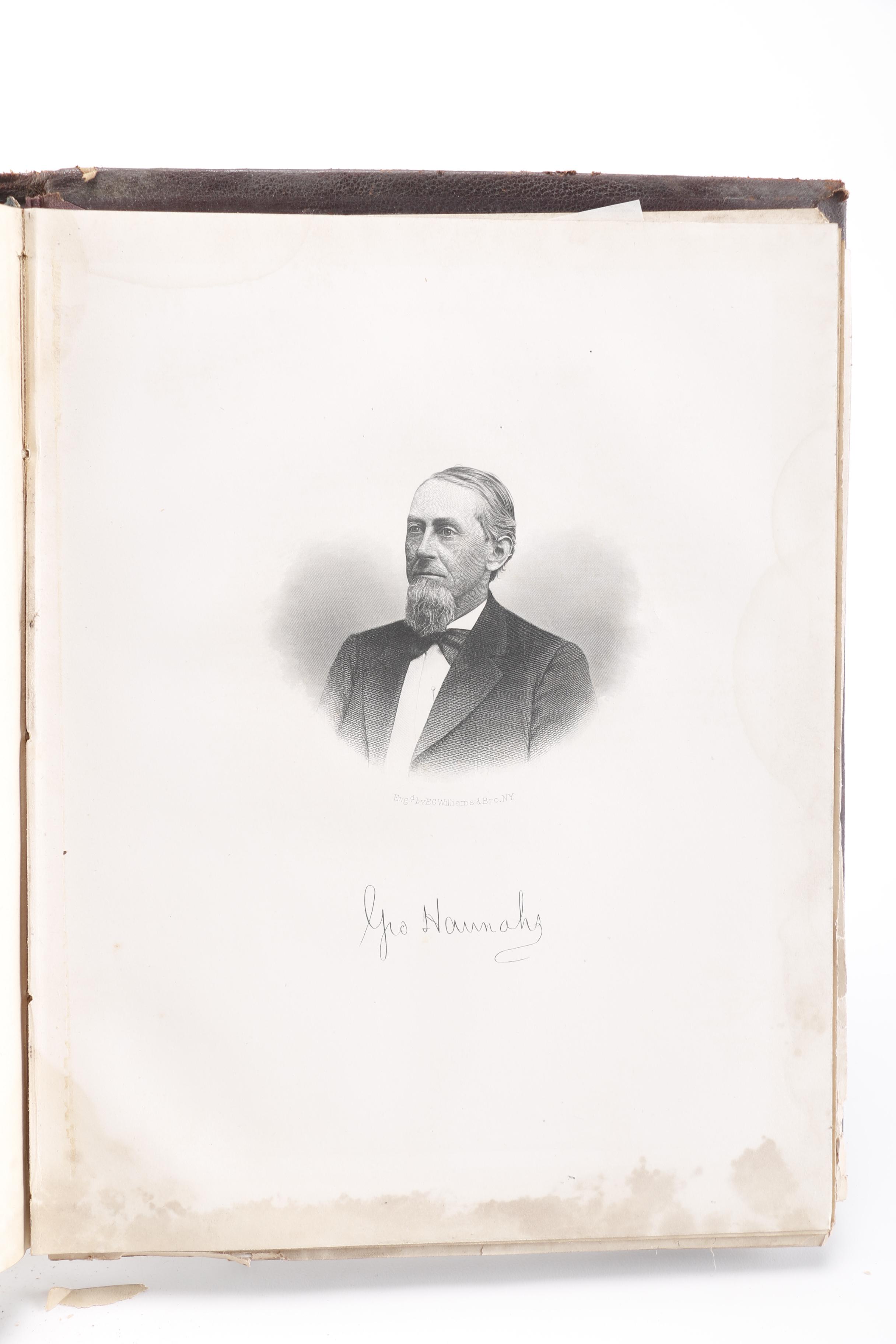 1878 Part Four of "Biographical History of Eminent and Self Made Men"