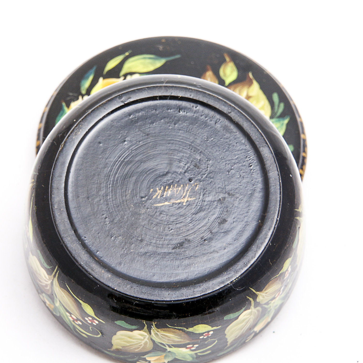 Pair of Lacquered Trinket Boxes