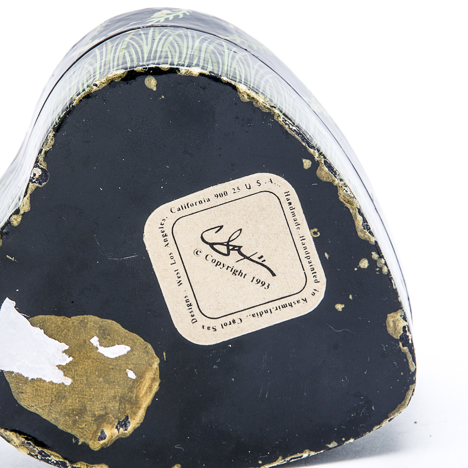 Pair of Lacquered Trinket Boxes