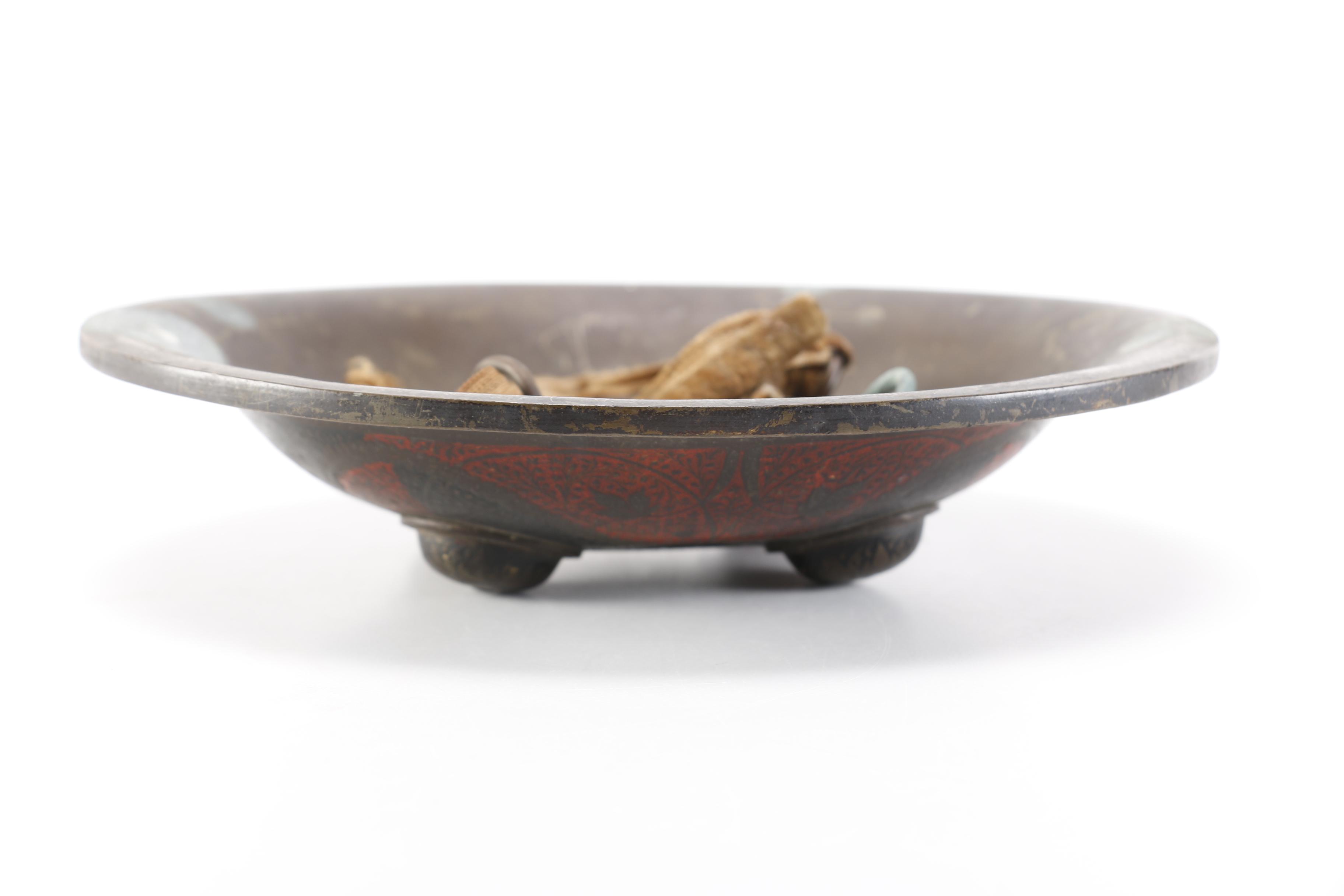 Red and Black Indian Kotgari Shield