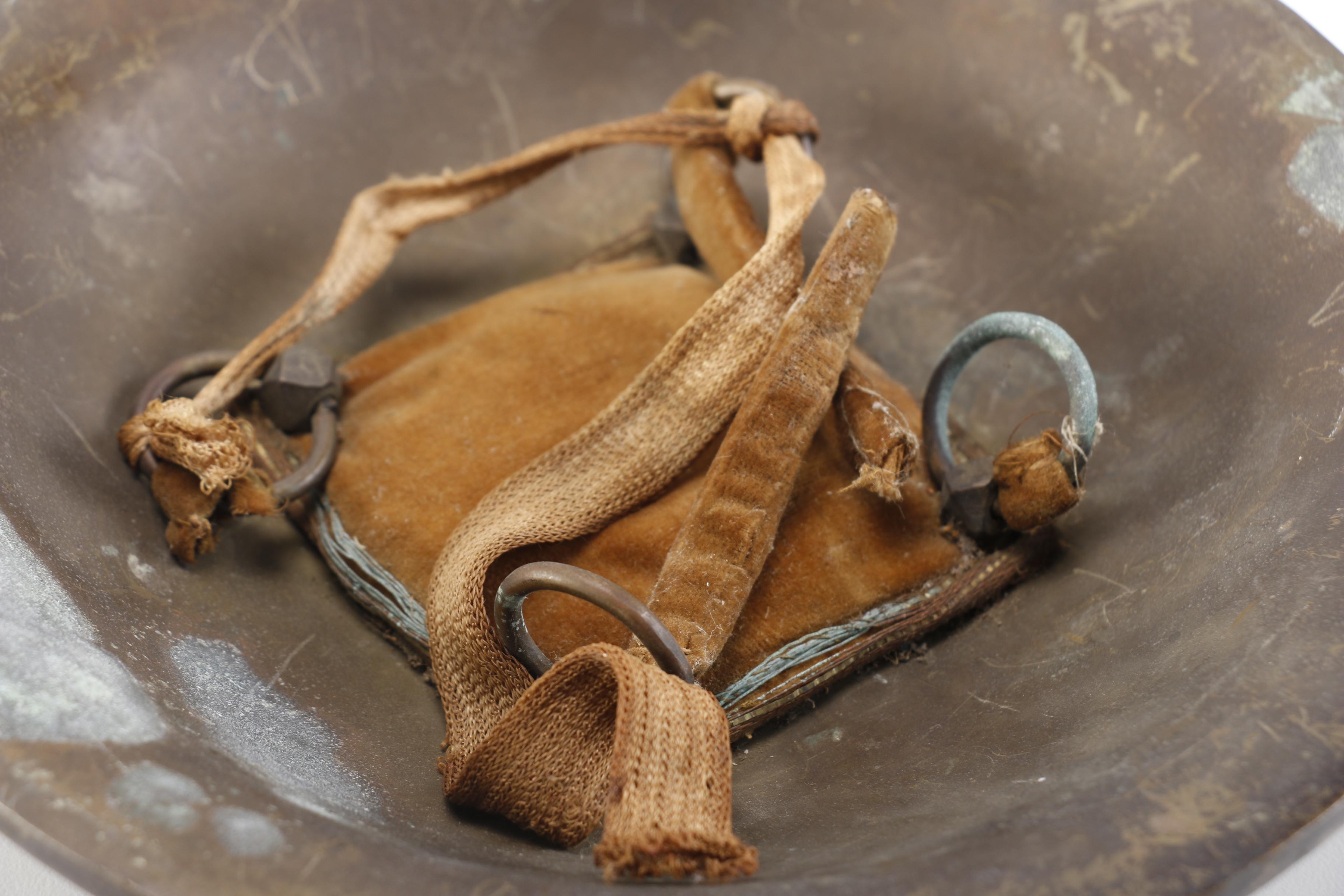 Red and Black Indian Kotgari Shield