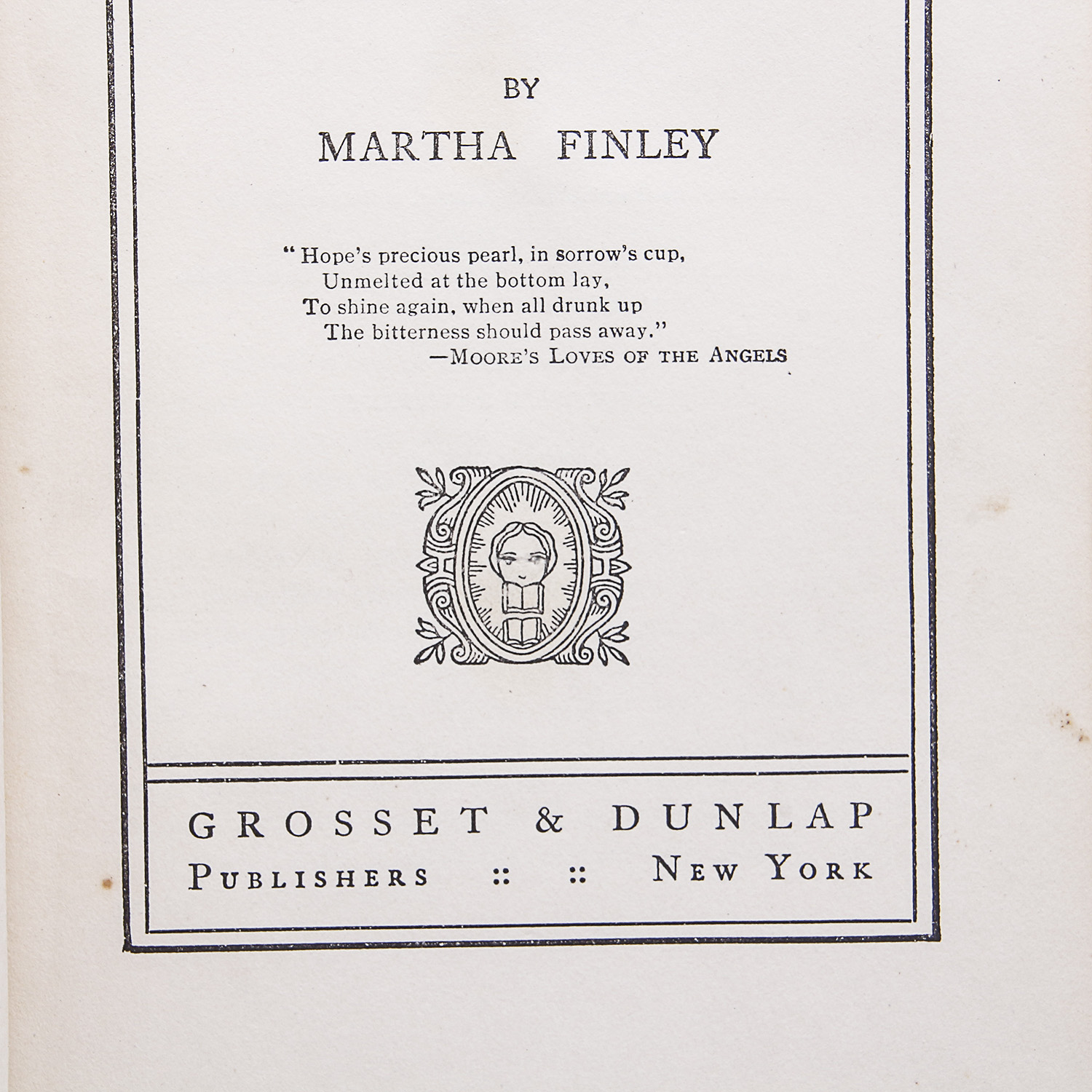 Antique Limited Edition Hardback "Elsie Dinsmore" by Martha Finley