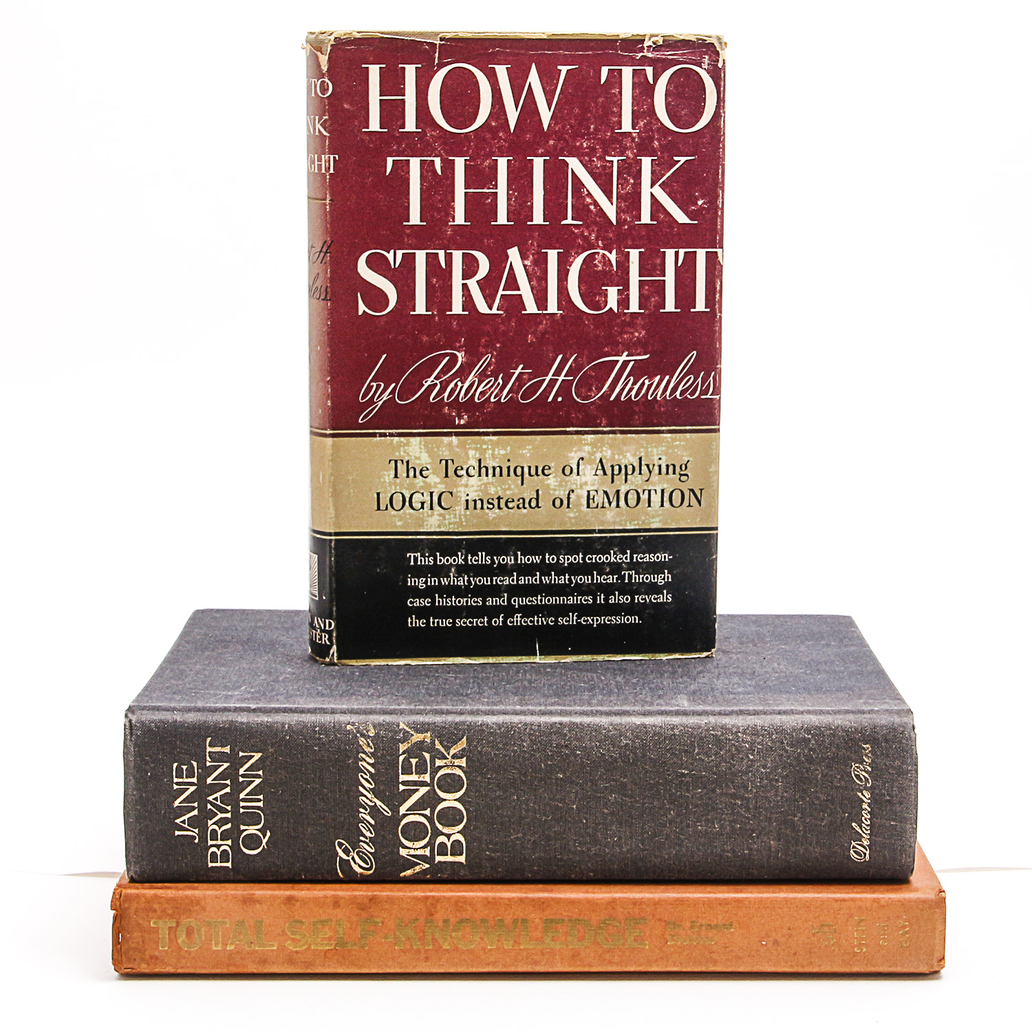 Collection of Vintage Self Help Books