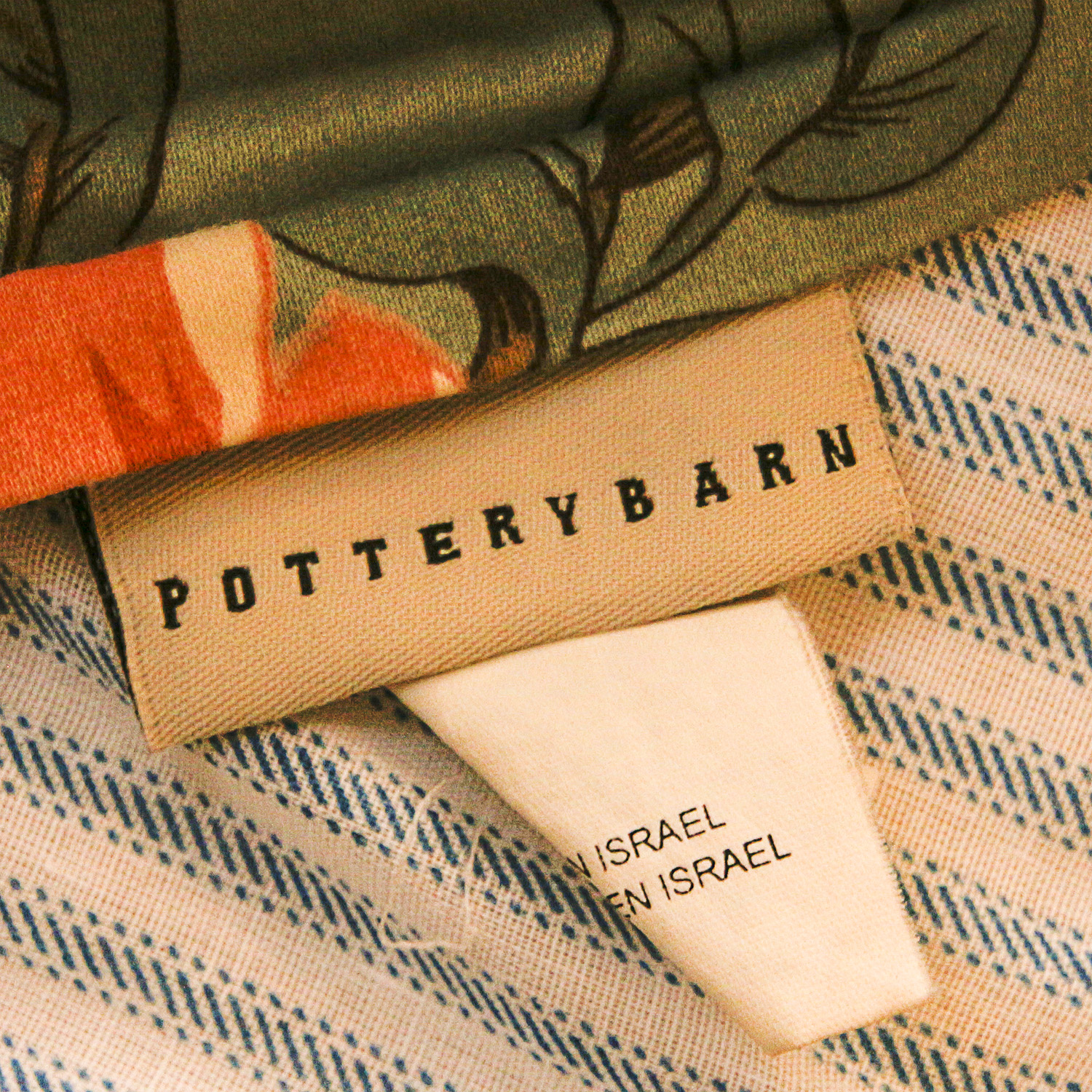 Organic Cotton Floral Duvet Cover and Pillow Cases From Pottery Barn