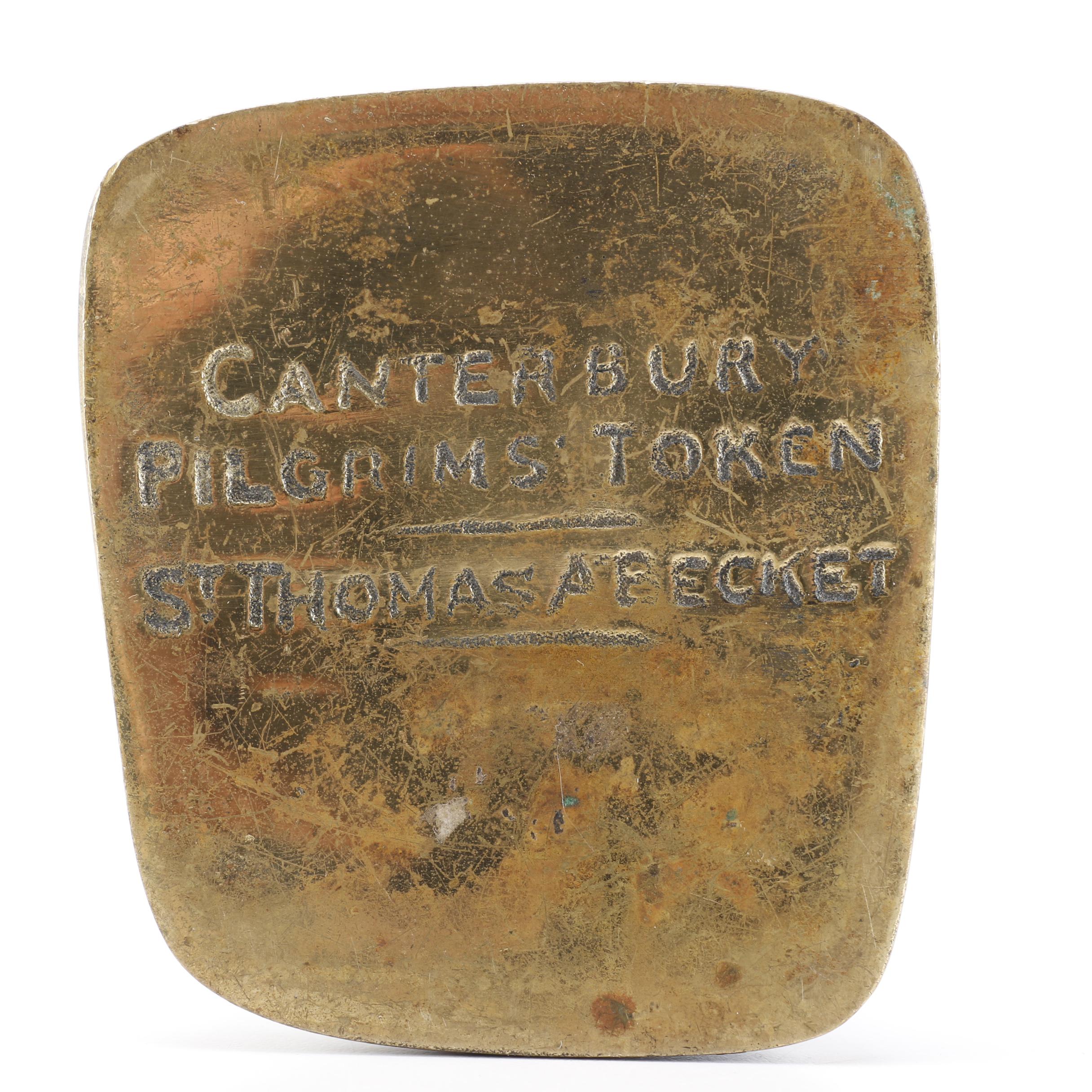 Reproduction Canterbury Pilgrim's Token