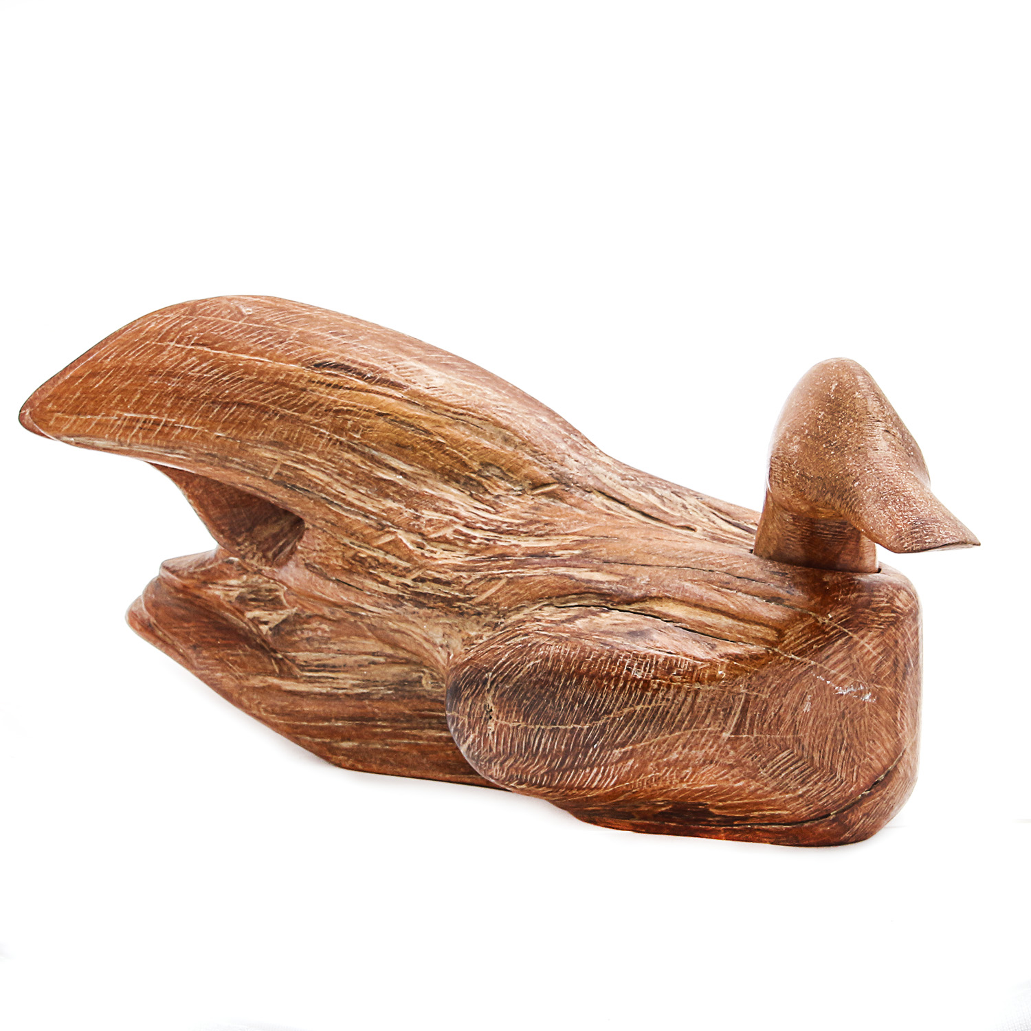 Hand Carved Wooden Mallard by Billy J. Trotter