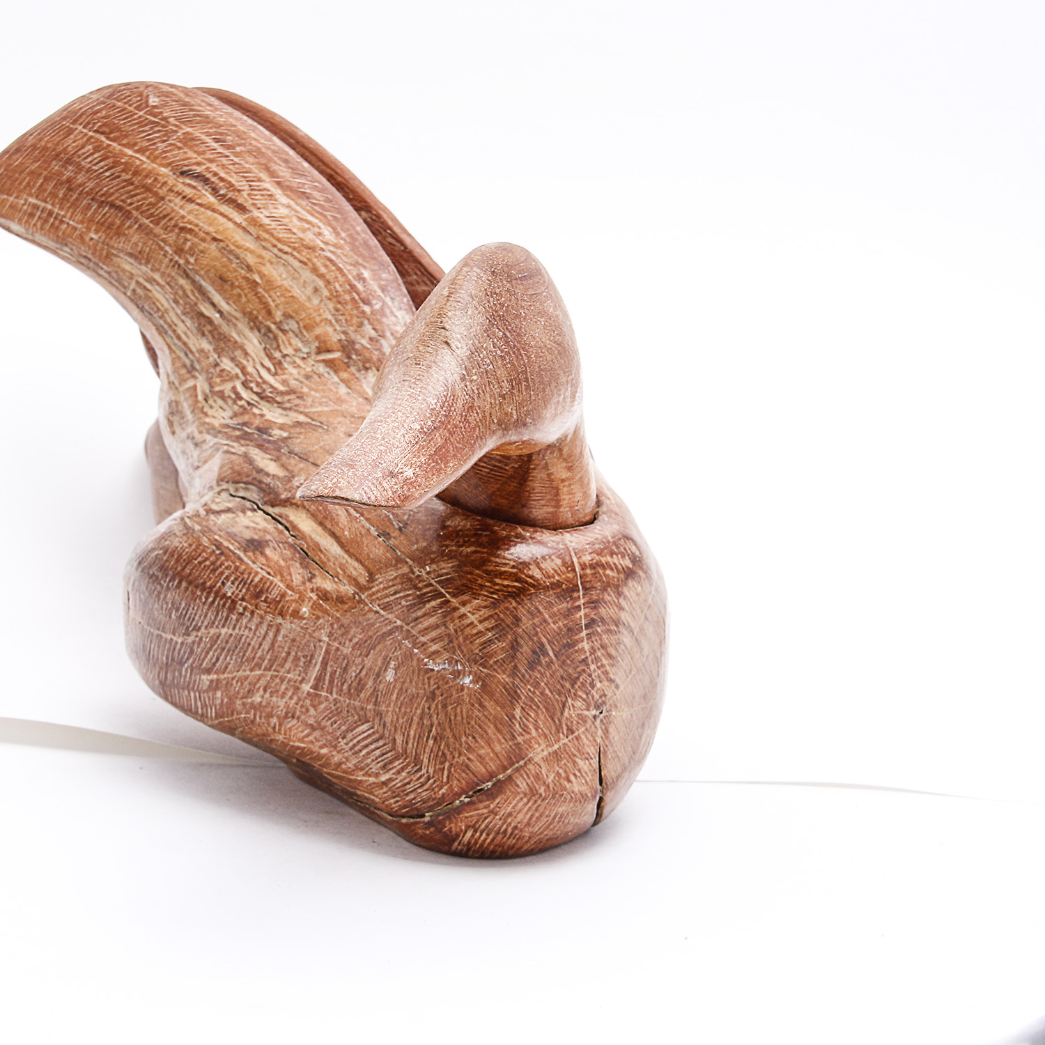 Hand Carved Wooden Mallard by Billy J. Trotter