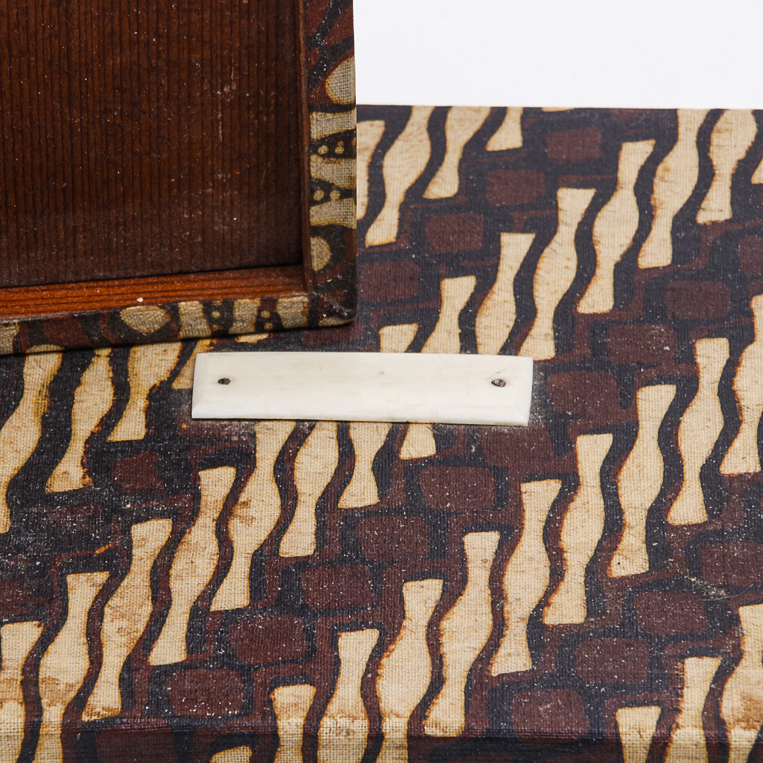 Collection of African Boxes Wrapped in Bark Paper