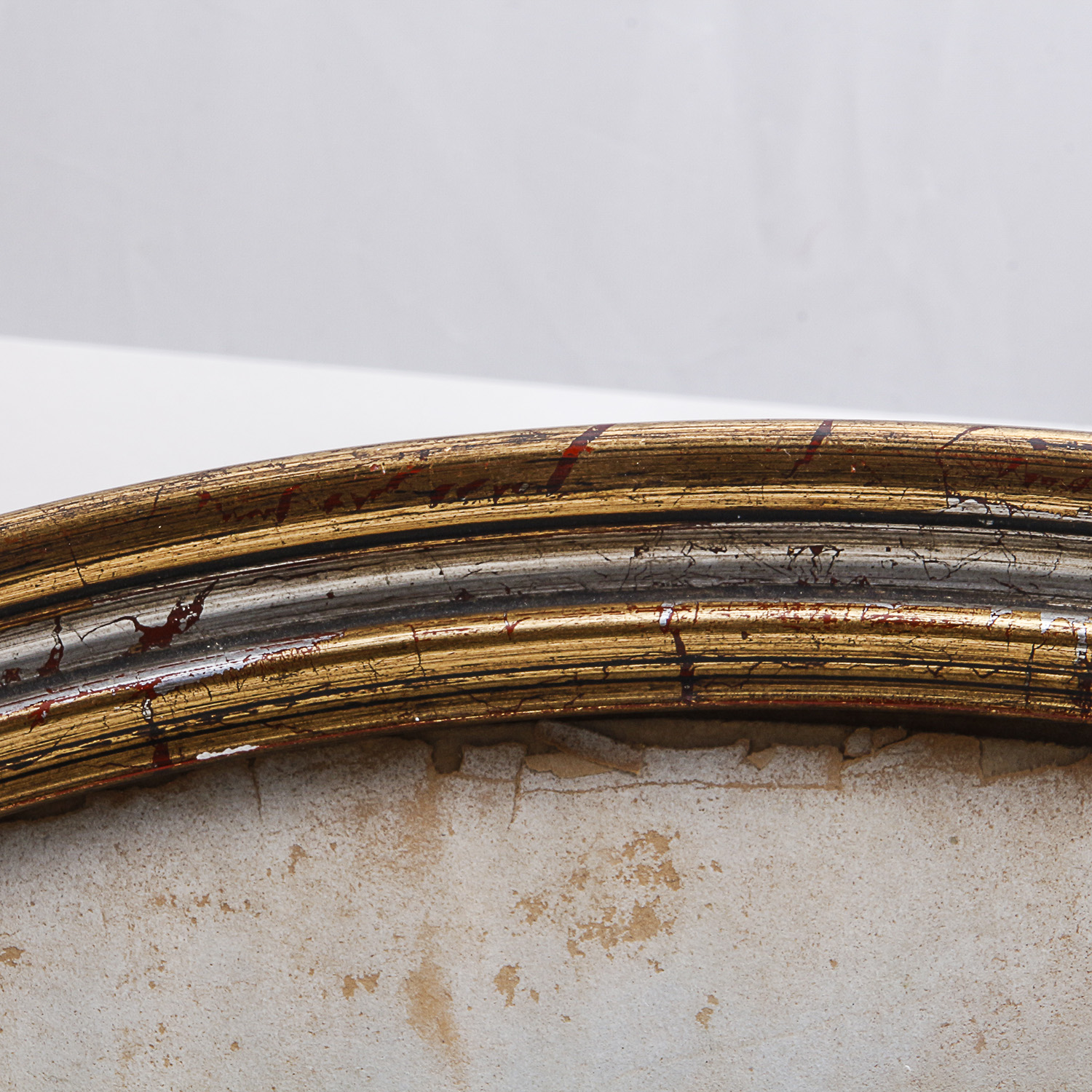 Antique Signed Original Chalk Pastel Landscape