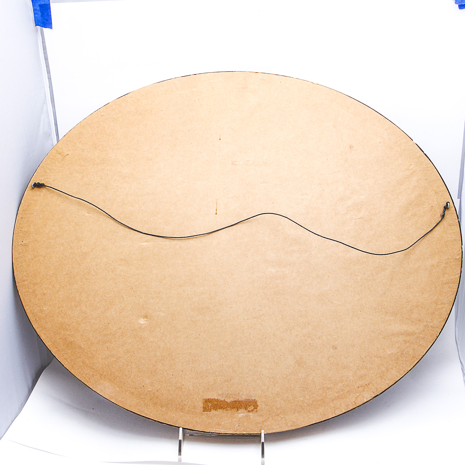 Antique Signed Original Chalk Pastel Landscape