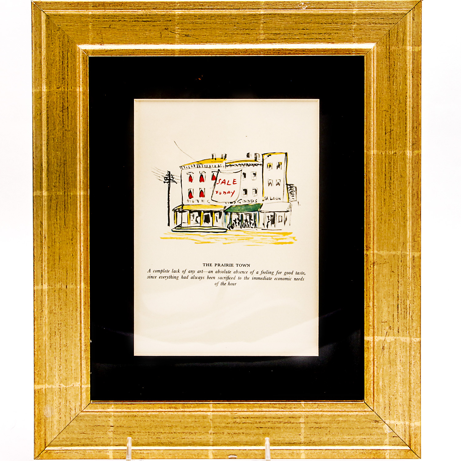 Vintage Midwest Humor Cartoon