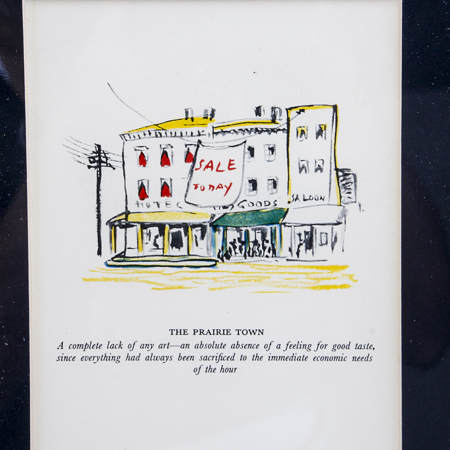 Vintage Midwest Humor Cartoon