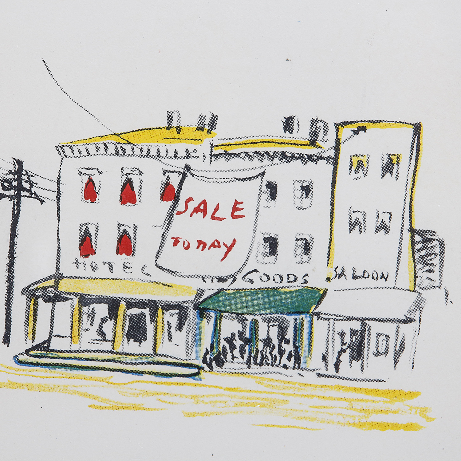 Vintage Midwest Humor Cartoon